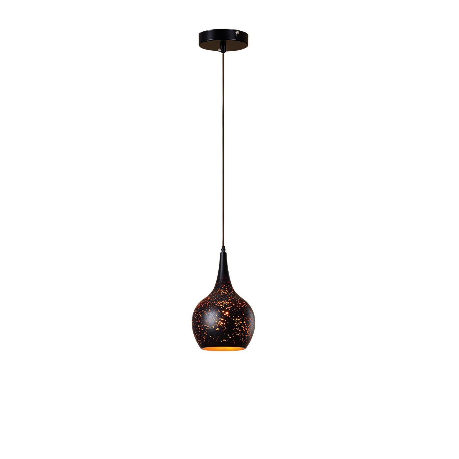 Solara Lampe à suspension creuse industrielle vintage