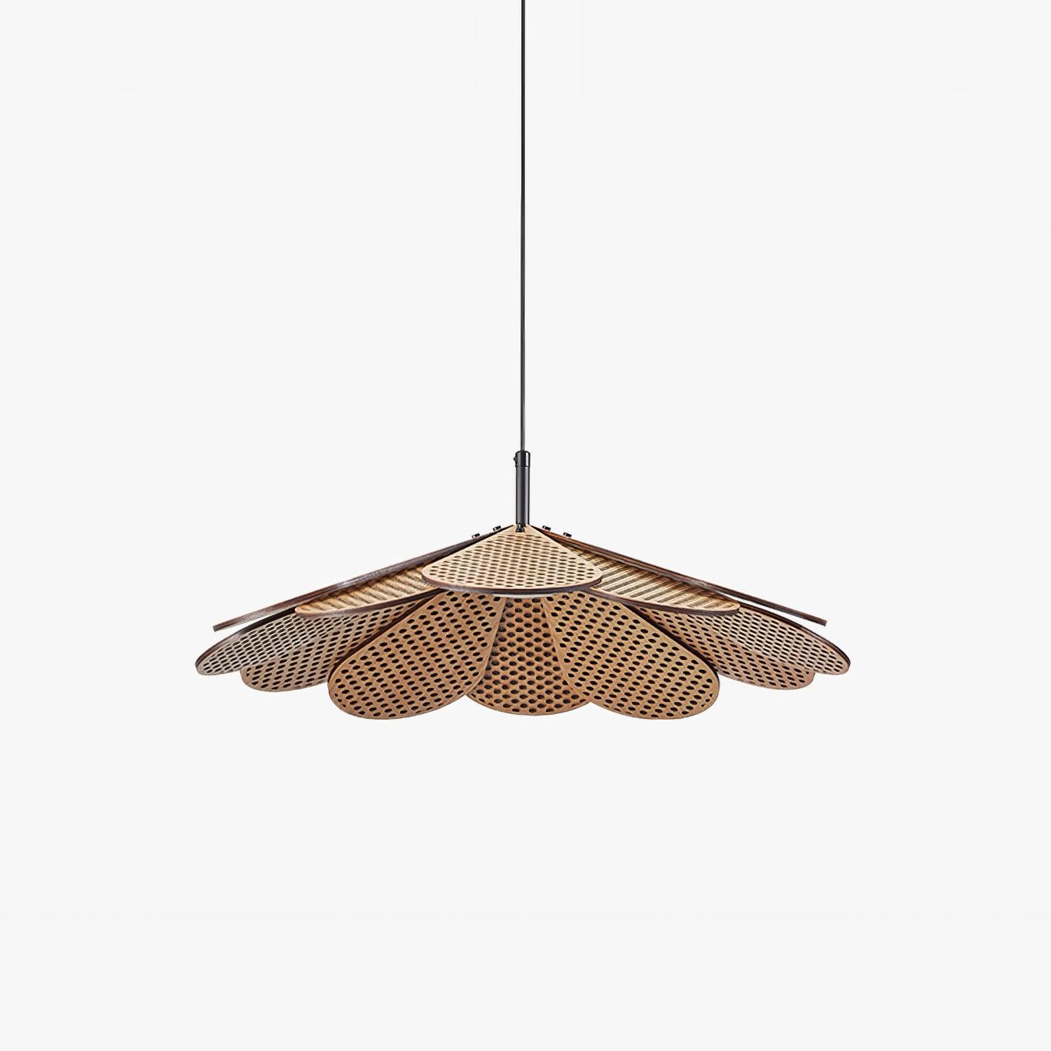 Zevarus Nordic Art Wabi-Sabi Bois Suspension Lumière
