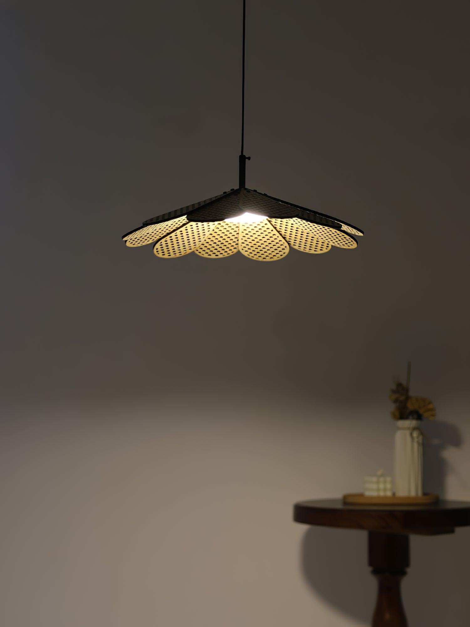 Zevarus Nordic Art Wabi-Sabi Bois Suspension Lumière