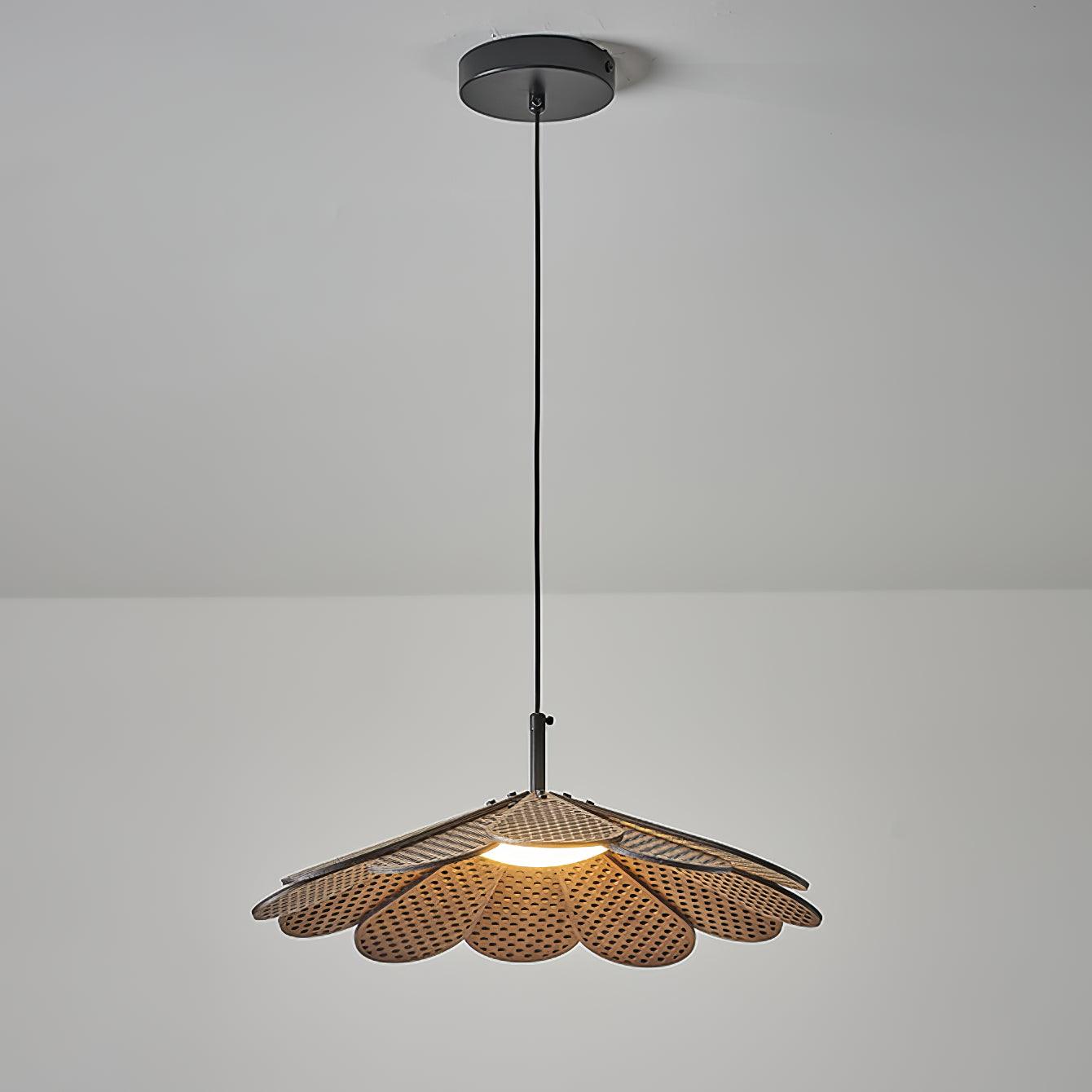 Zevarus Nordic Art Wabi-Sabi Bois Suspension Lumière
