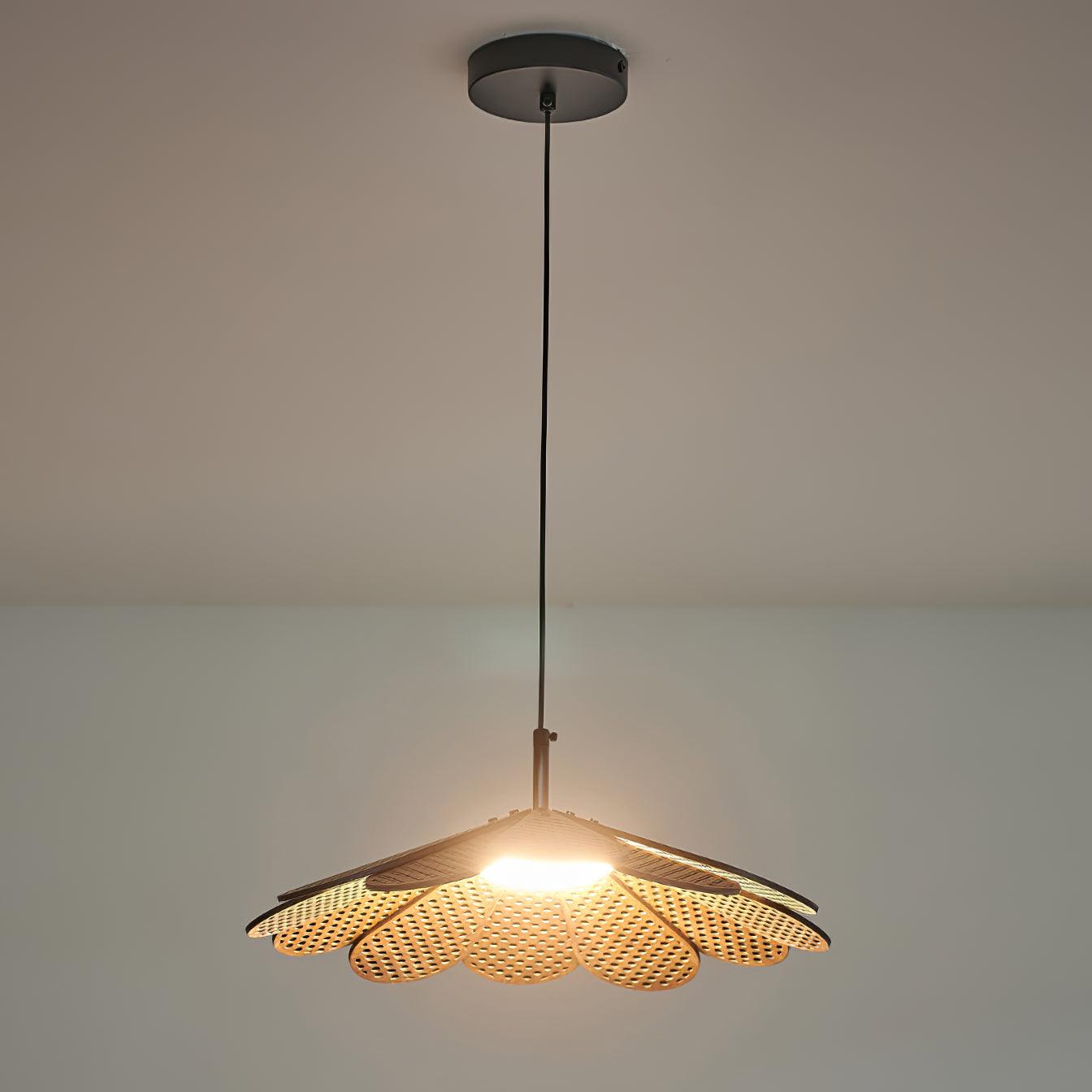 Zevarus Nordic Art Wabi-Sabi Bois Suspension Lumière