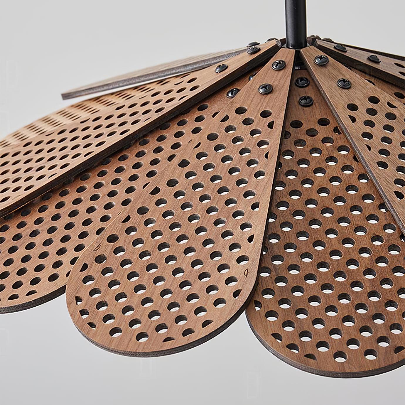 Zevarus Nordic Art Wabi-Sabi Bois Suspension Lumière