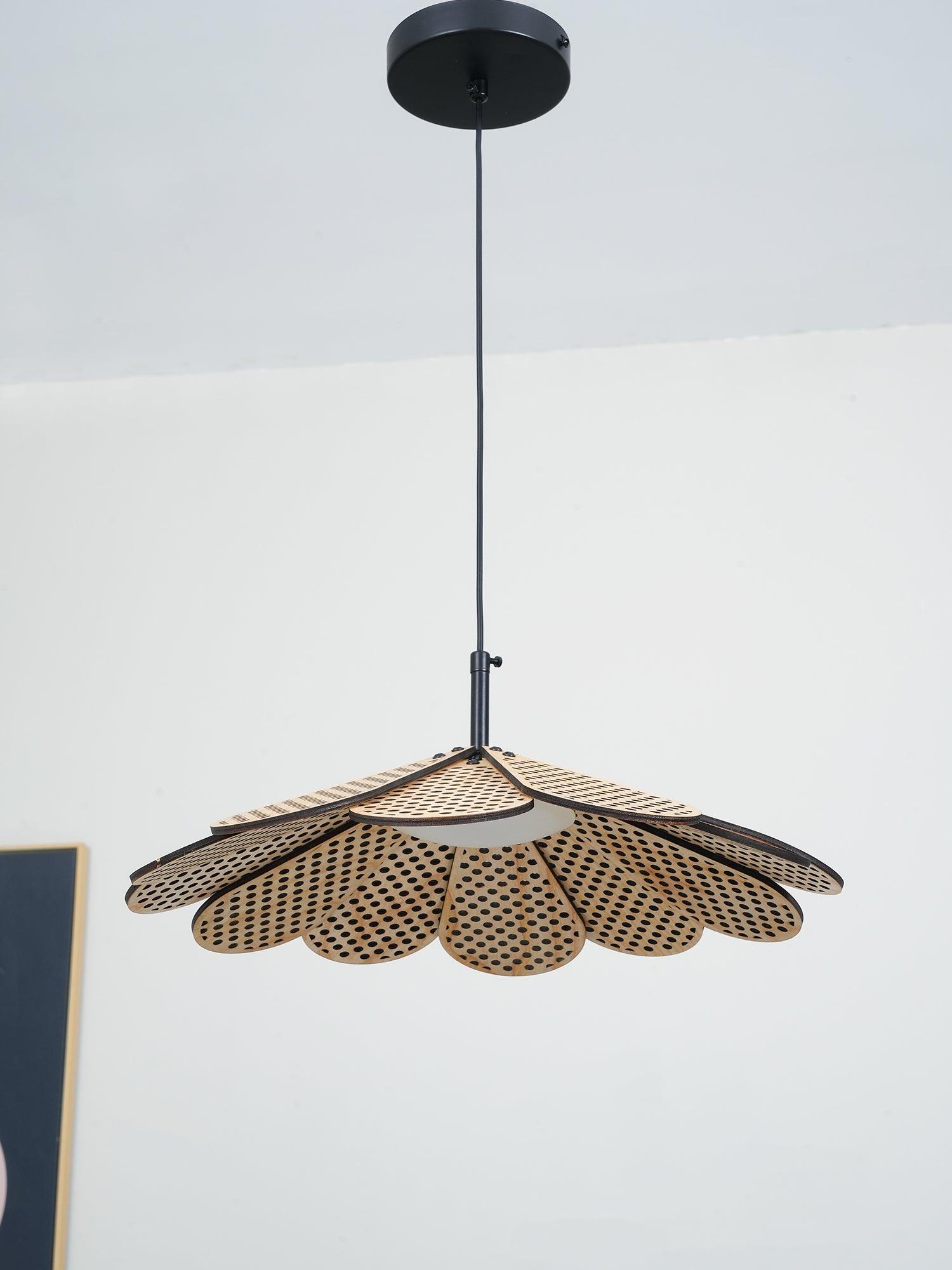Zevarus Nordic Art Wabi-Sabi Bois Suspension Lumière