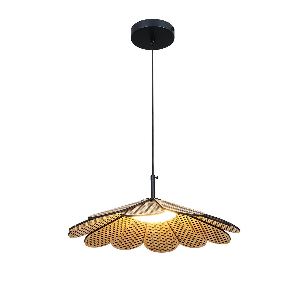 Zevarus Nordic Art Wabi-Sabi Bois Suspension Lumière