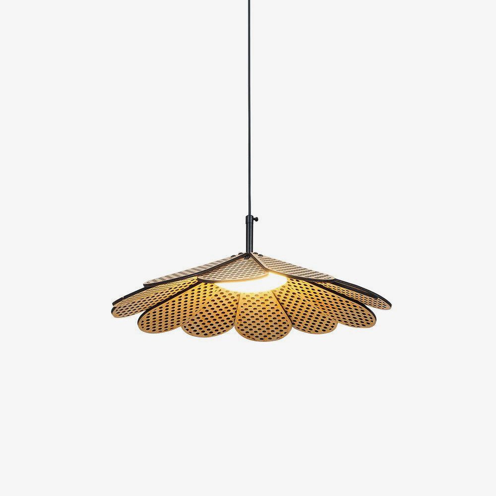Zevarus Nordic Art Wabi-Sabi Bois Suspension Lumière