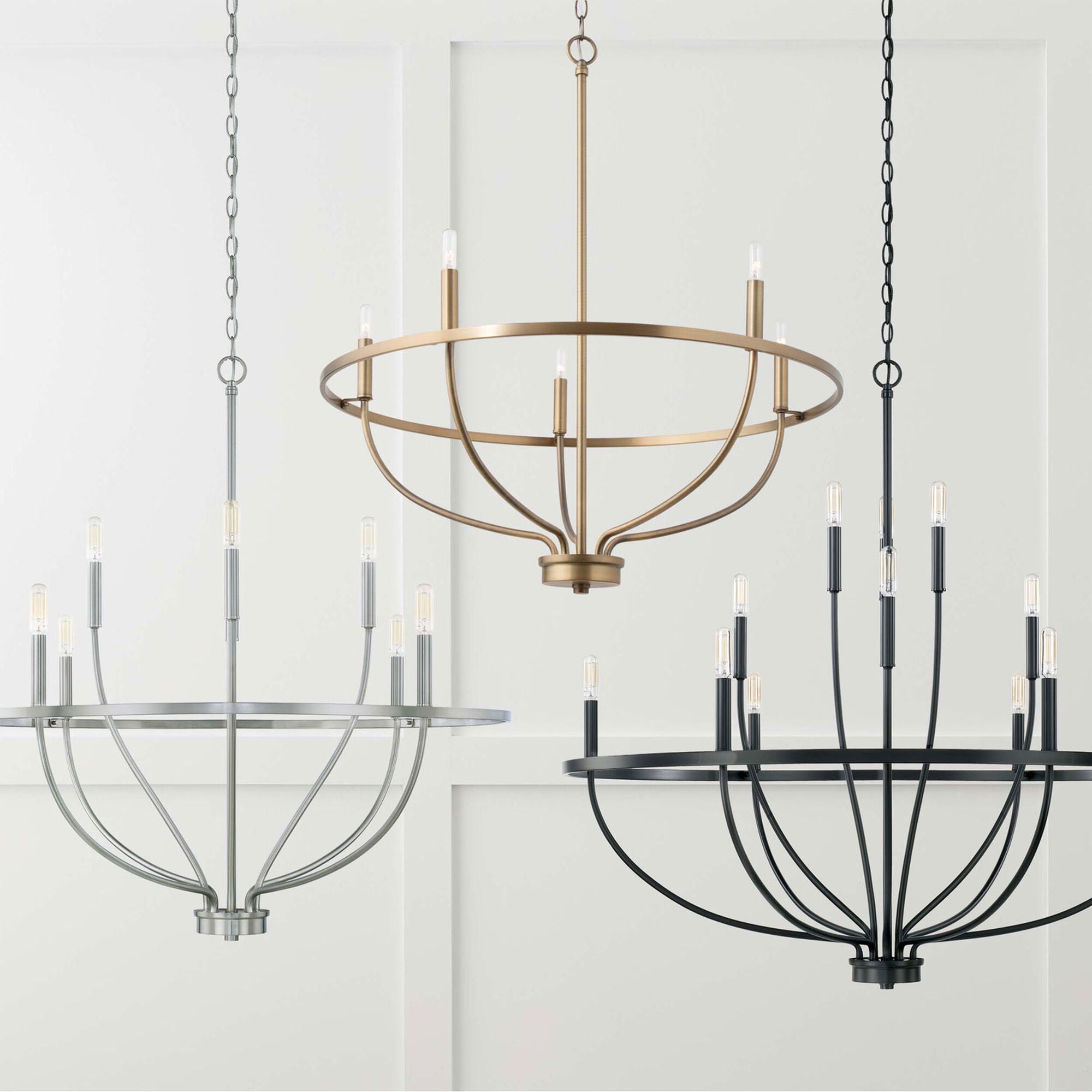 Myphaos Lustre en Métal de Laiton Industriel Vintage pour la Maison