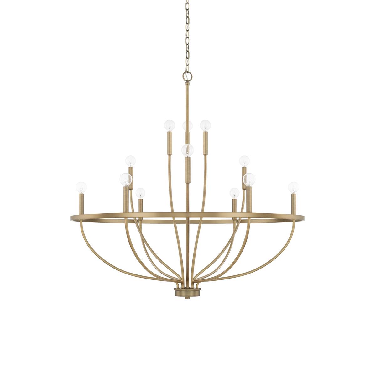 Myphaos Lustre en Métal de Laiton Industriel Vintage pour la Maison