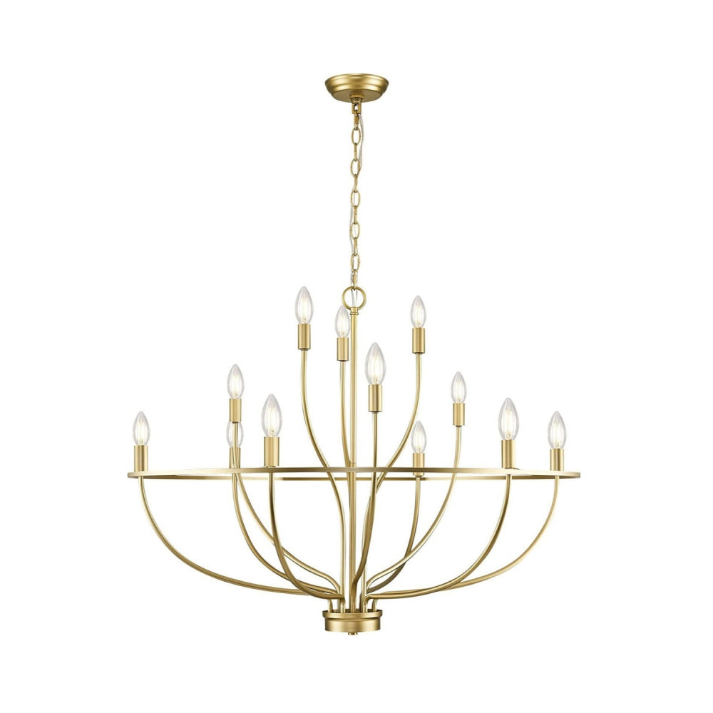 Myphaos Lustre en Métal de Laiton Industriel Vintage pour la Maison