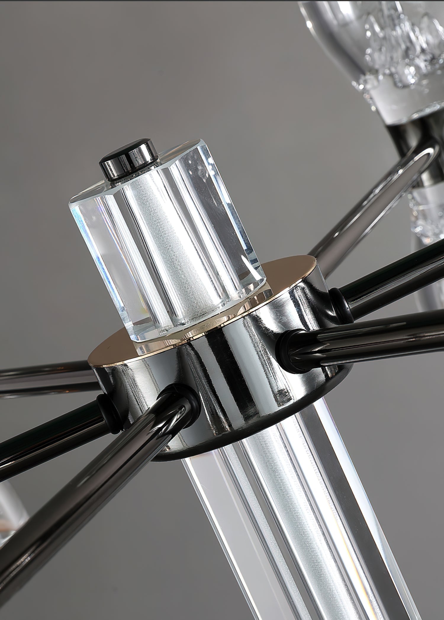 Orvelion Lustre de Luxe Postmoderne en Acrylique et Métal LED en Forme de Nid d'Abeille