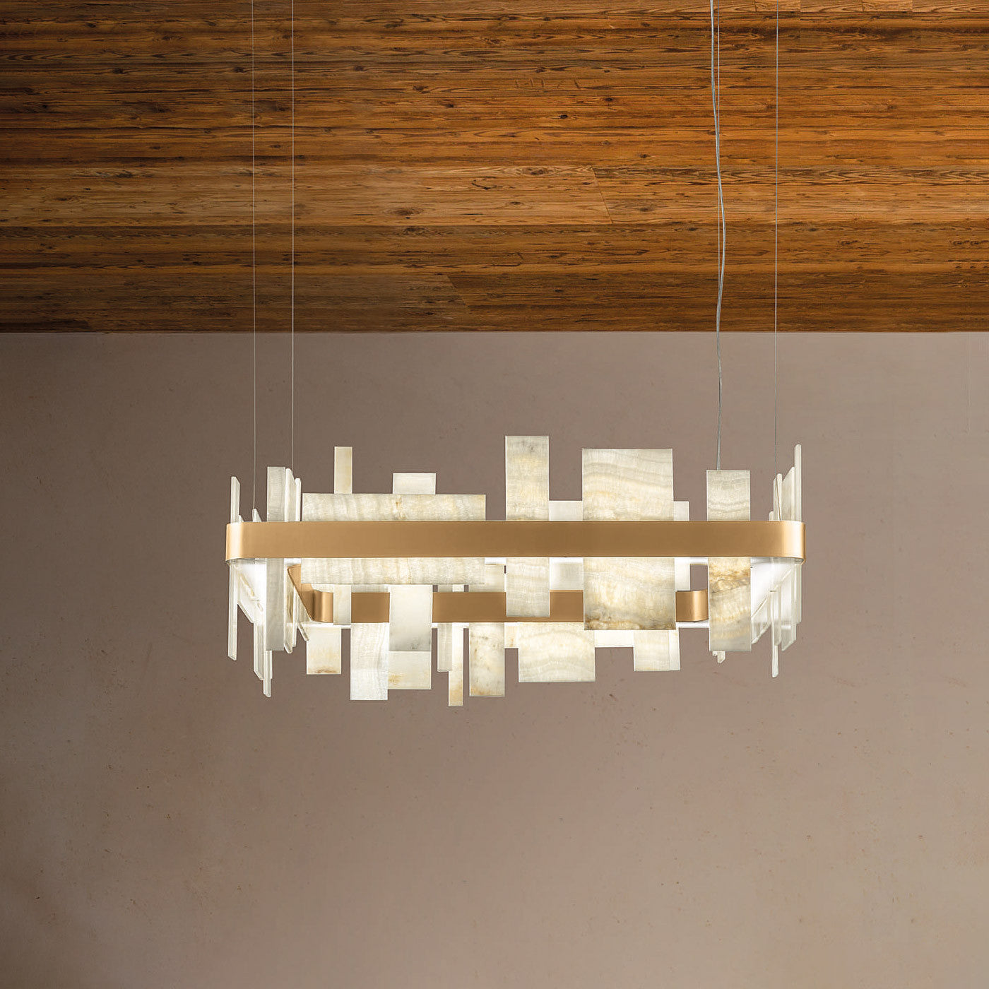 Honice Lustre Métal LED Luxe Postmoderne