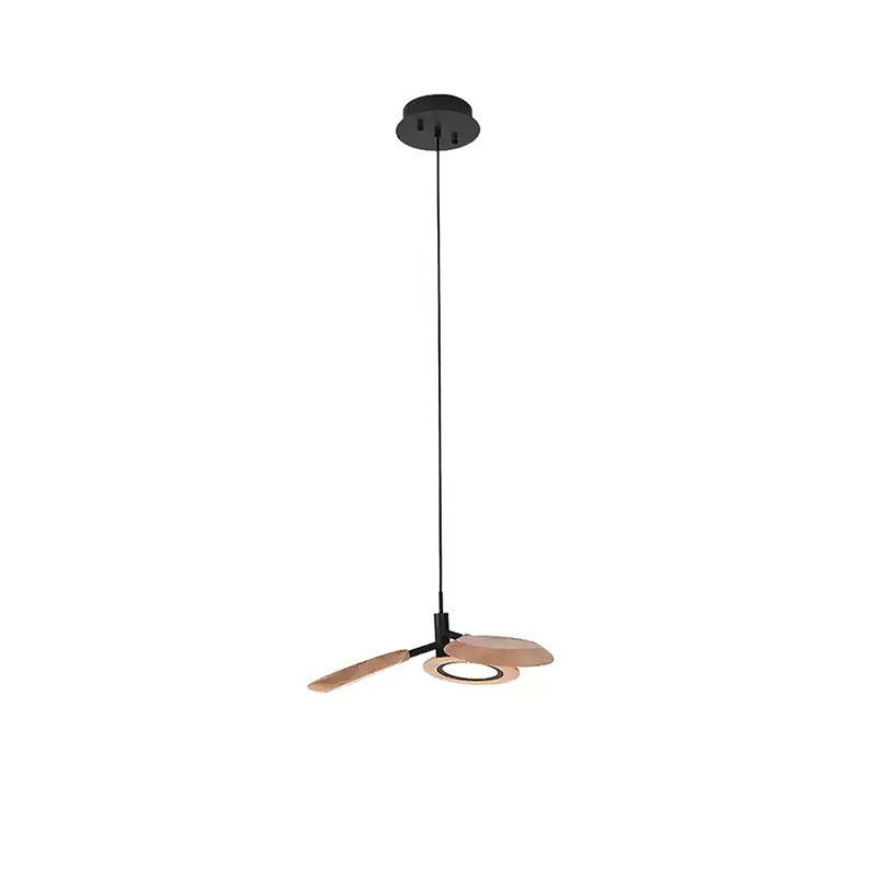 Alnoraris Étagé Bois Pendentif Lumière