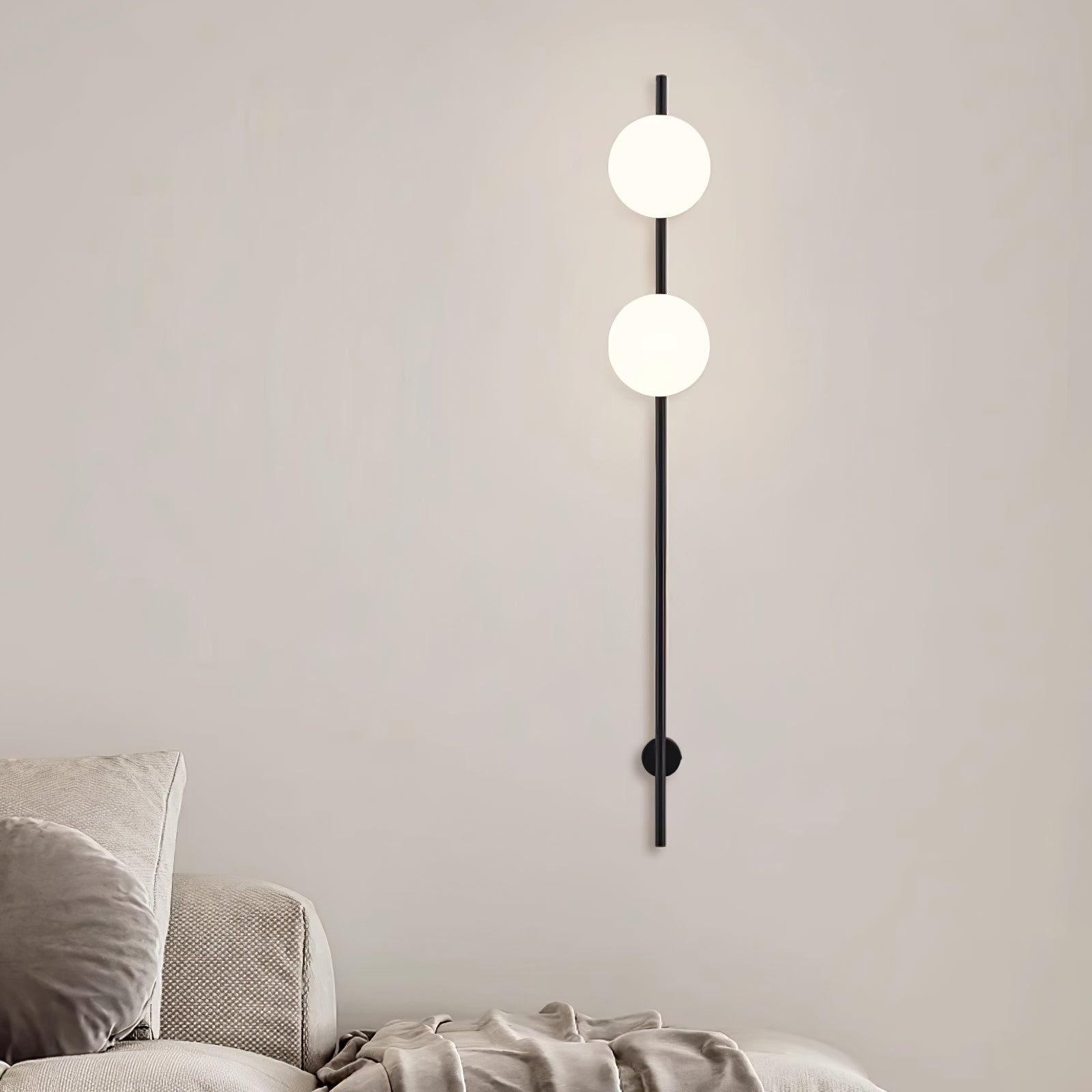 Vitheiel Applique Murale en Verre Minimaliste Moderne