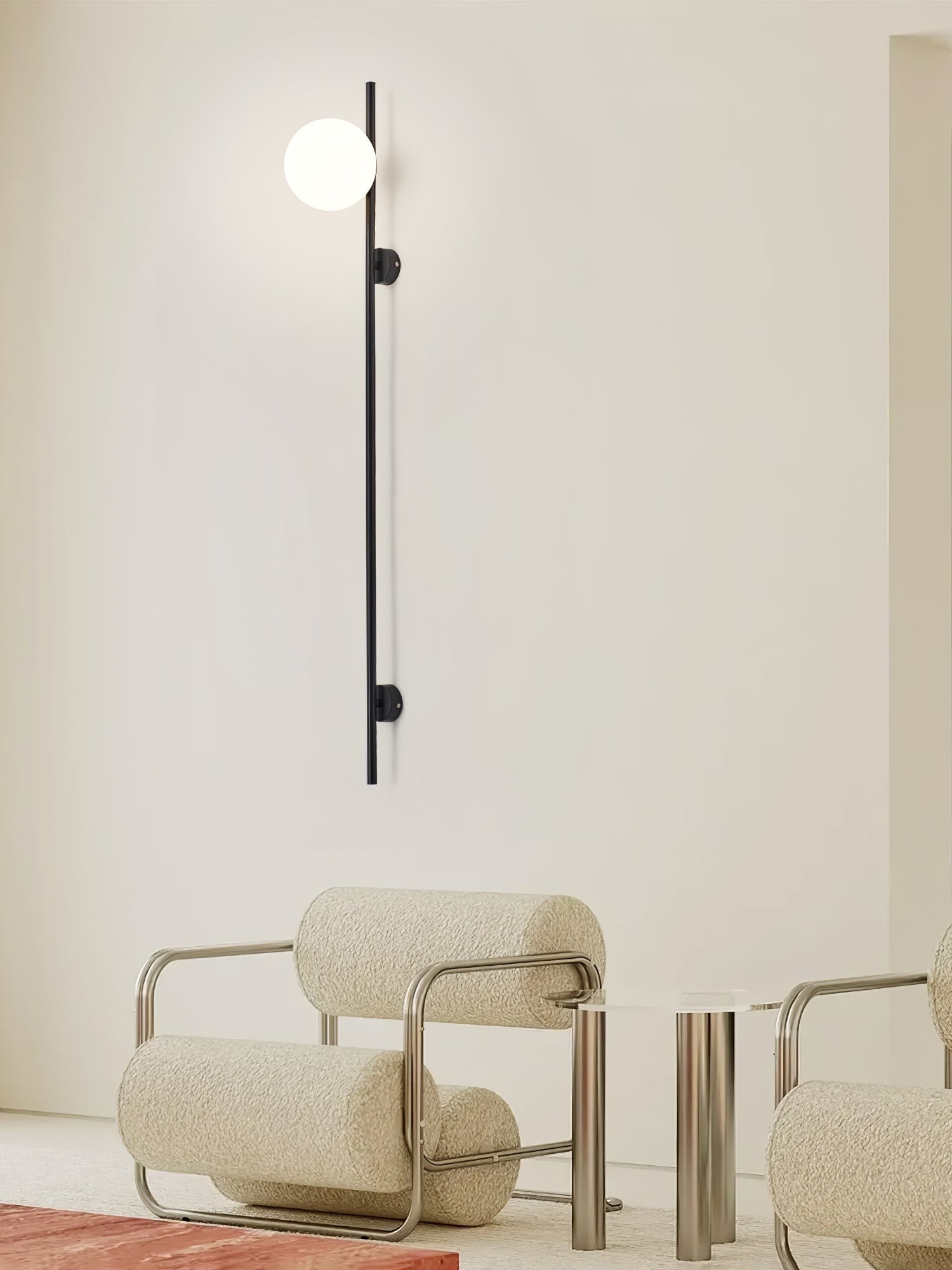 Vitheiel Applique Murale en Verre Minimaliste Moderne