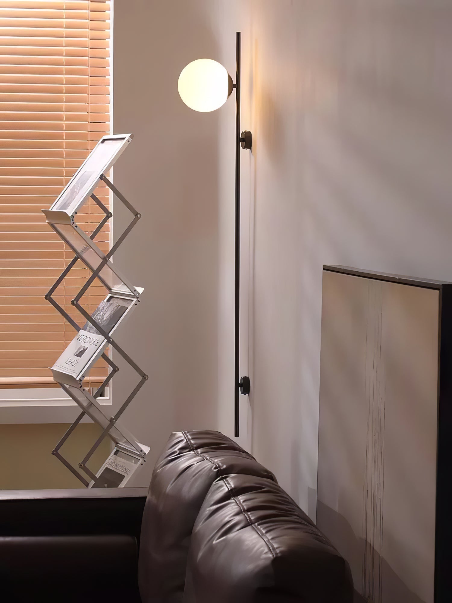 Vitheiel Applique Murale en Verre Minimaliste Moderne