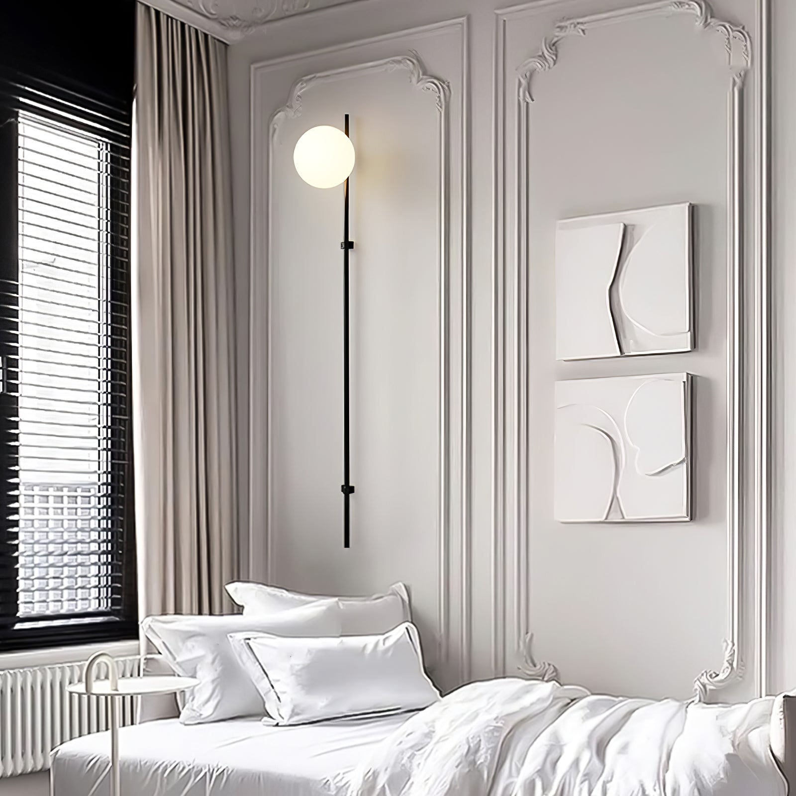 Vitheiel Applique Murale en Verre Minimaliste Moderne
