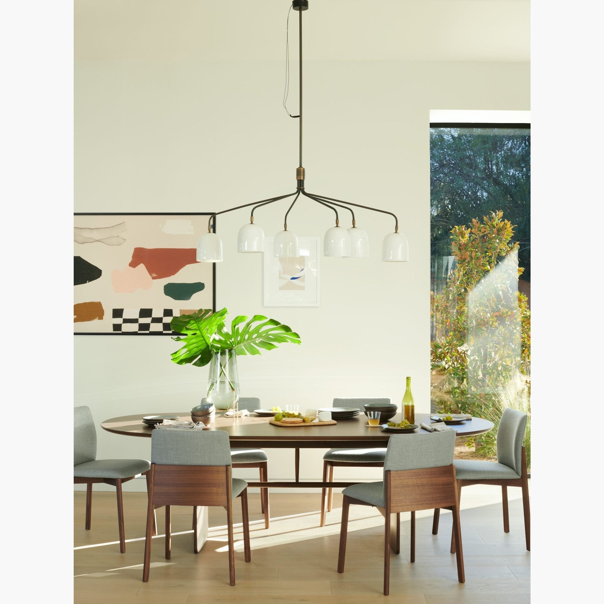 Lustra Lustre Noir en Laiton Industriel