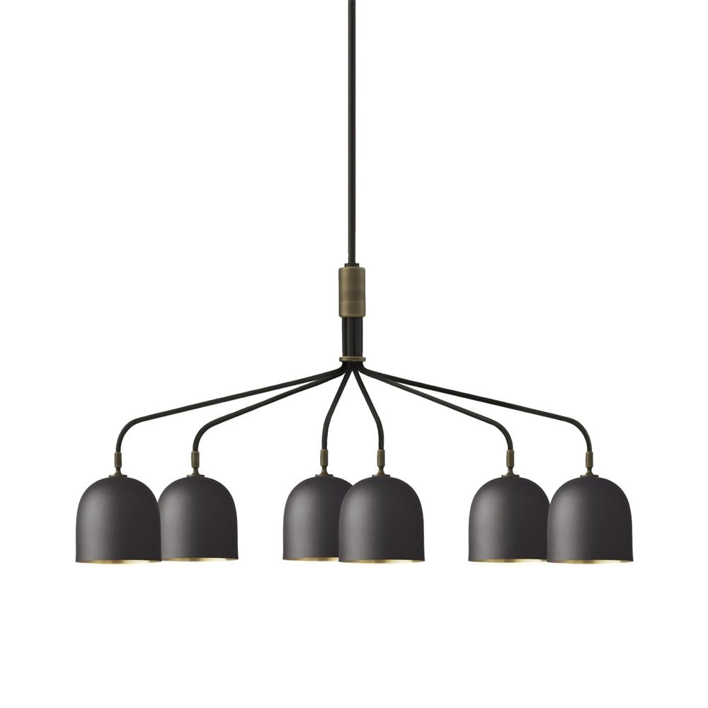 Aursolos Lustre Métal Industriel Vintage