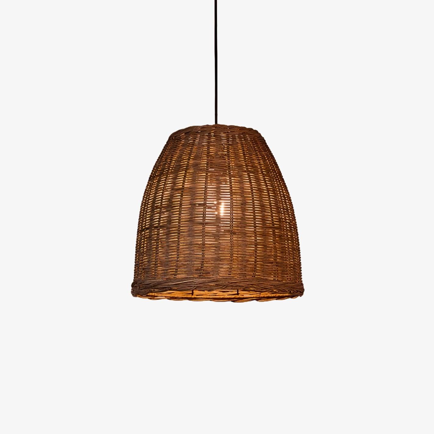 Wickora Suspension Rétro en Osier