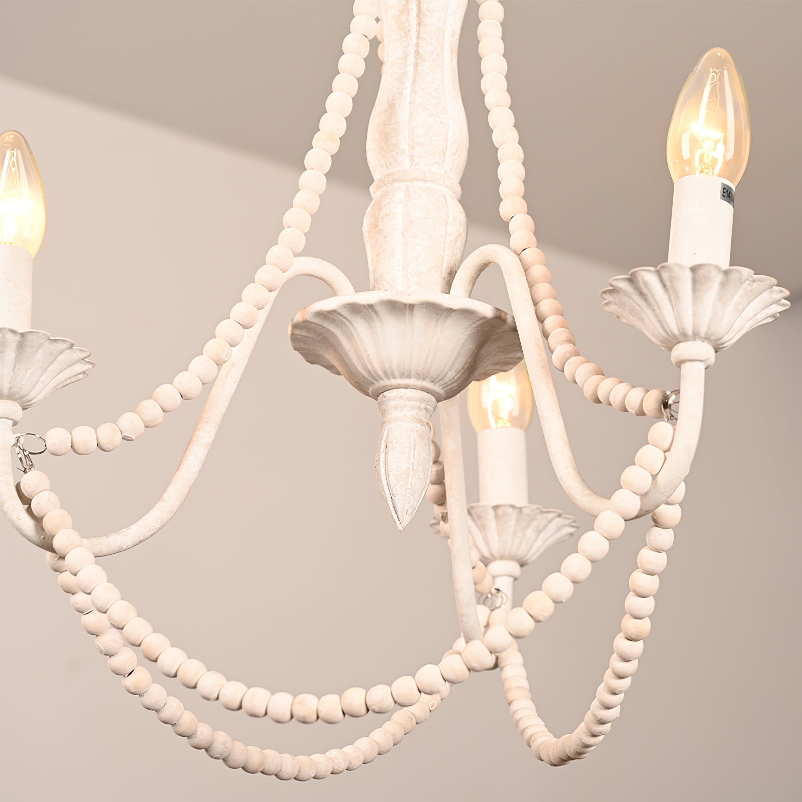 Eursoria Suspension Bois Métal Luxe Postmoderne