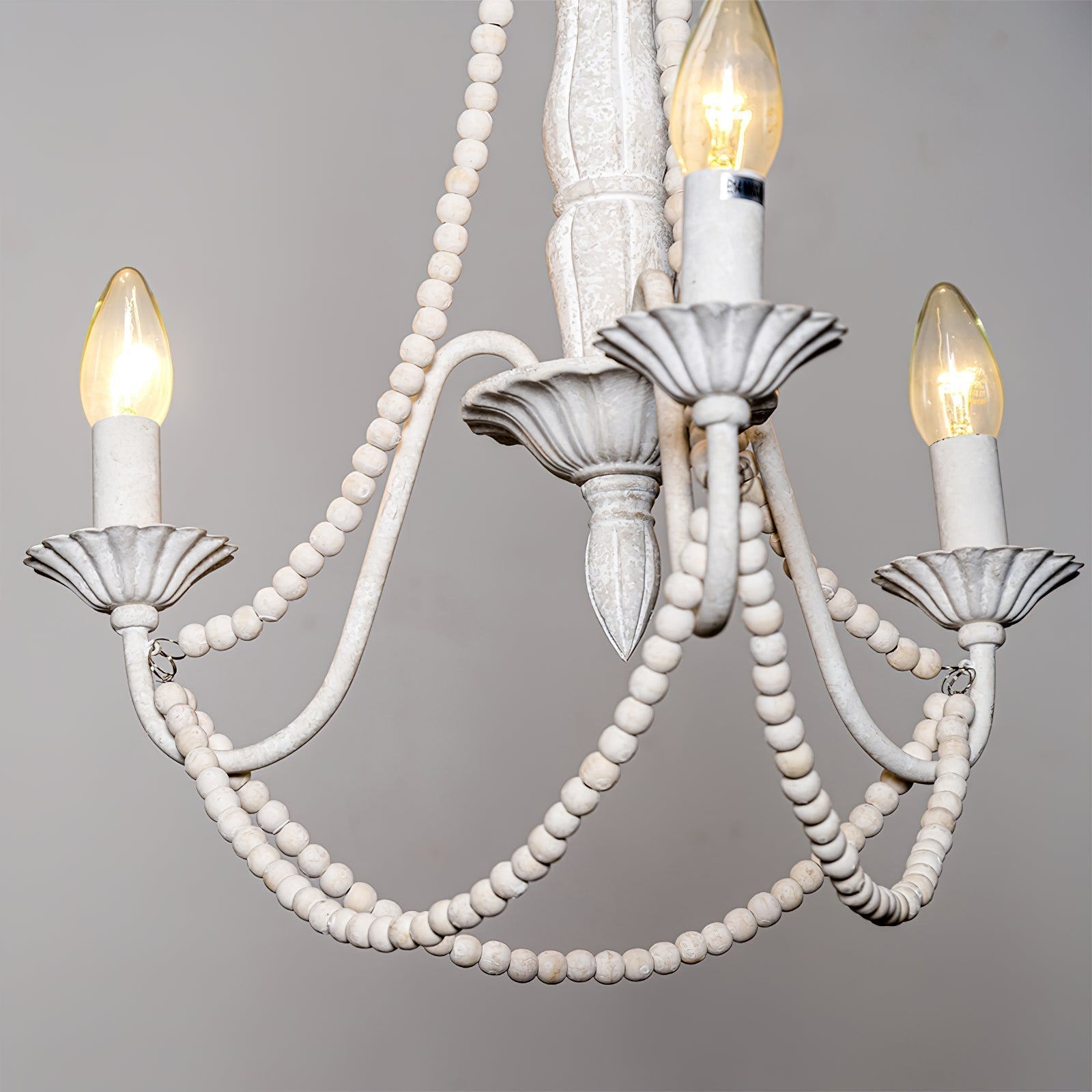 Eursoria Suspension Bois Métal Luxe Postmoderne