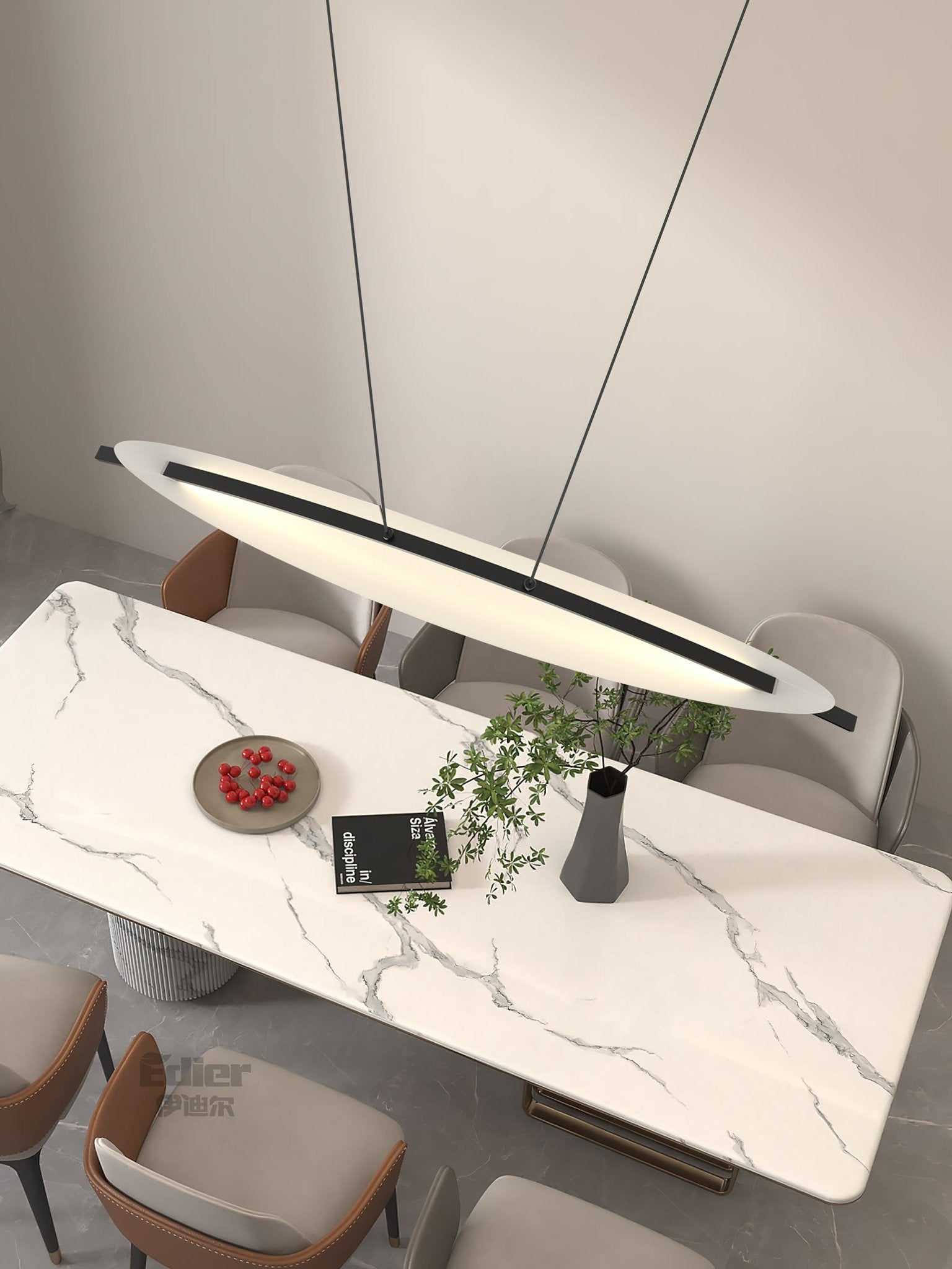 Henry Suspension Acrylique Minimaliste
