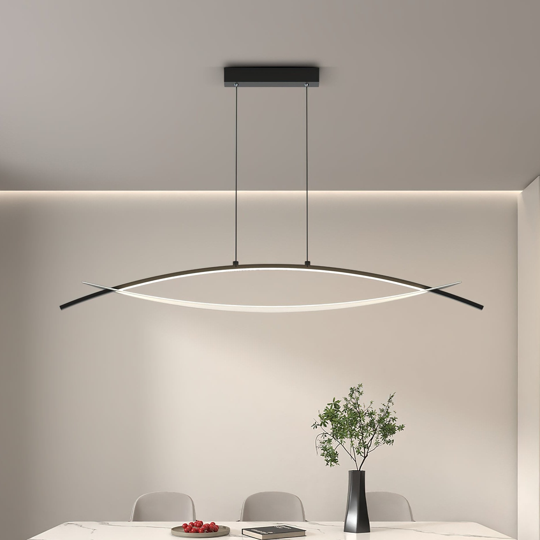 Henry Suspension Acrylique Minimaliste