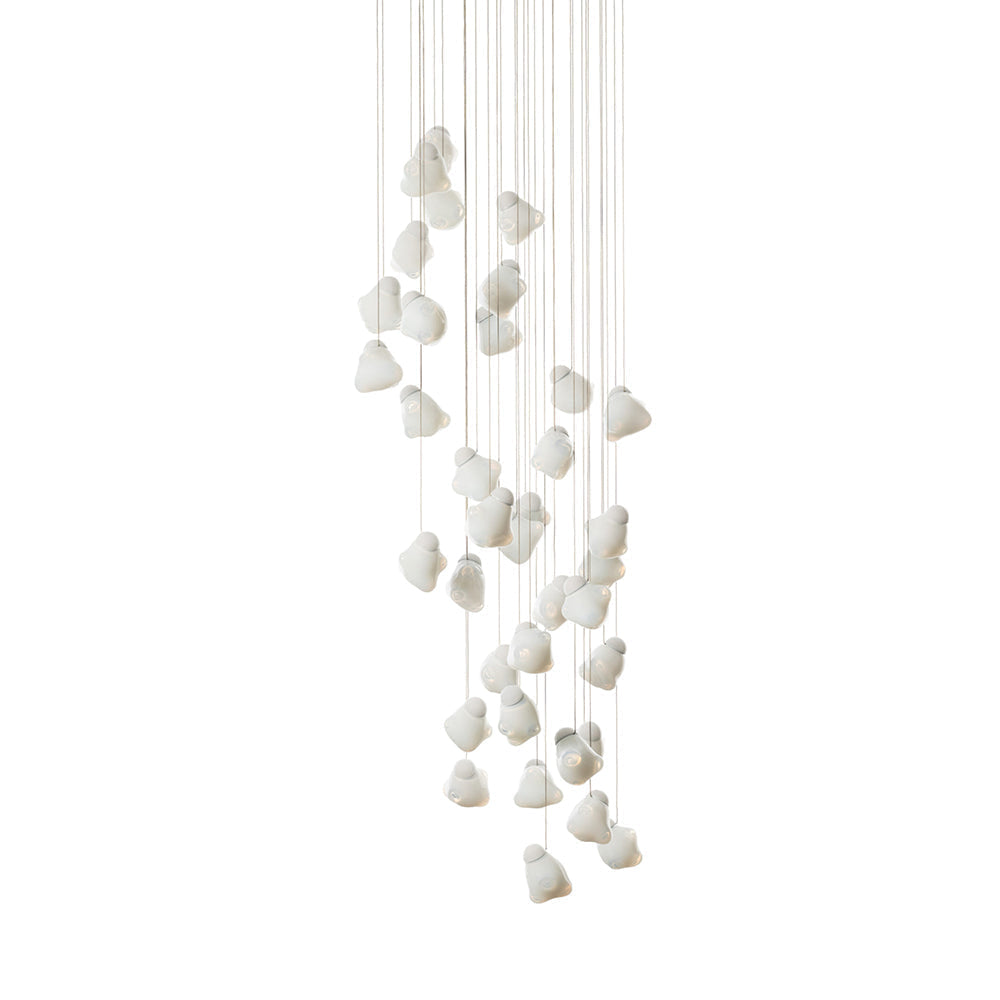 Vasilen Suspension Verre Noir Pier Glacé Minimaliste Moderne