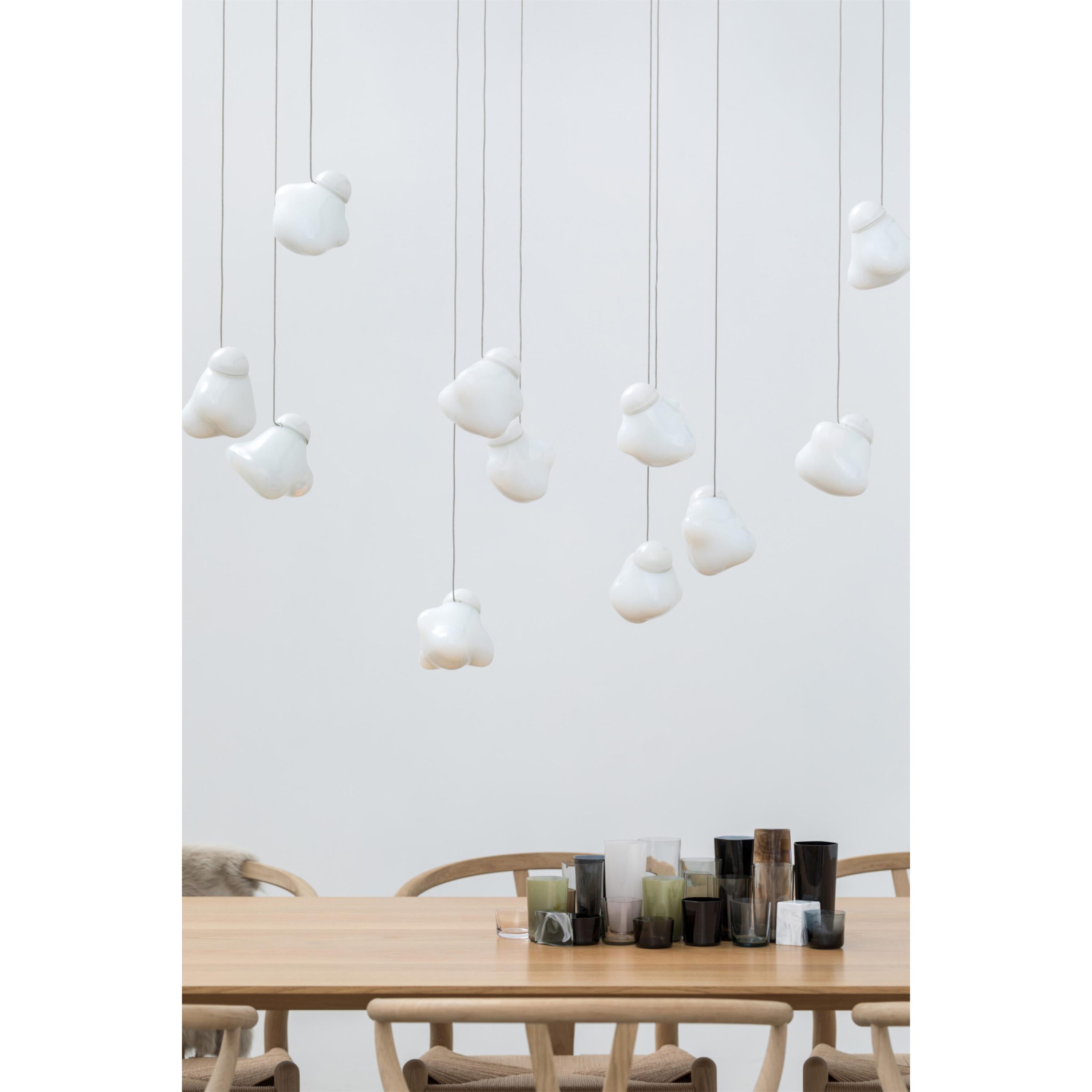 Vasilen Suspension Verre Noir Pier Glacé Minimaliste Moderne