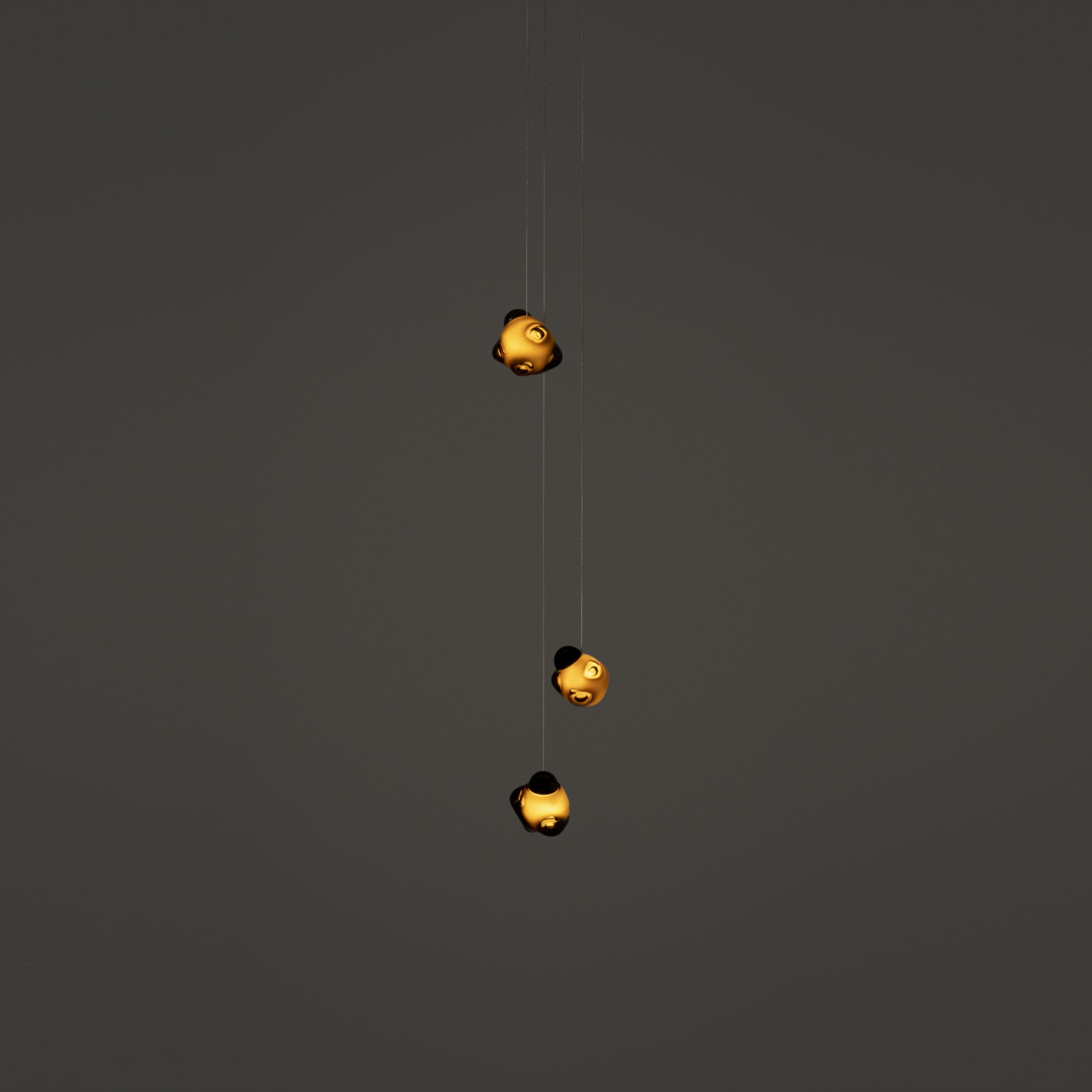 Vasilen Suspension Verre Noir Pier Glacé Minimaliste Moderne