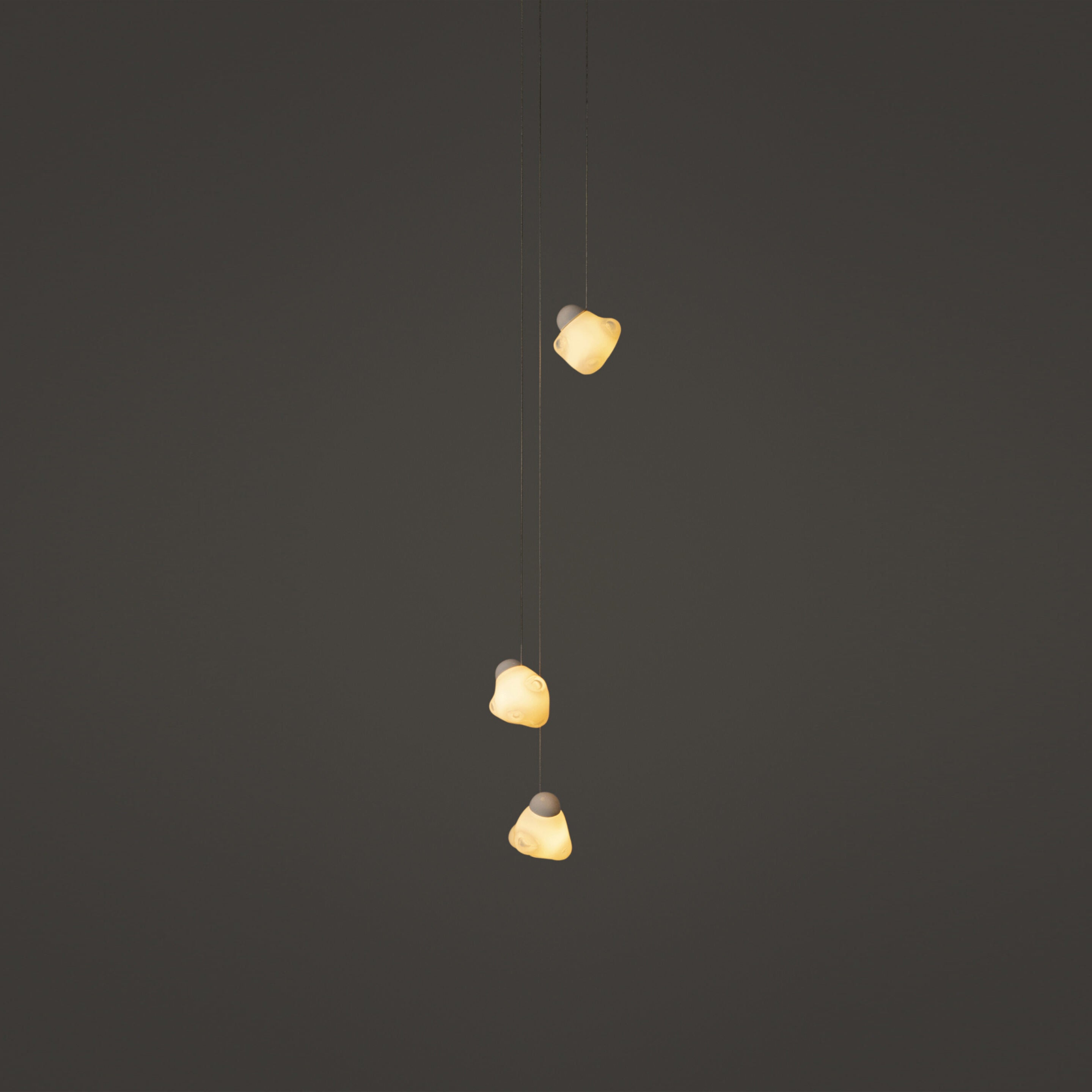 Vasilen Suspension Verre Noir Pier Glacé Minimaliste Moderne
