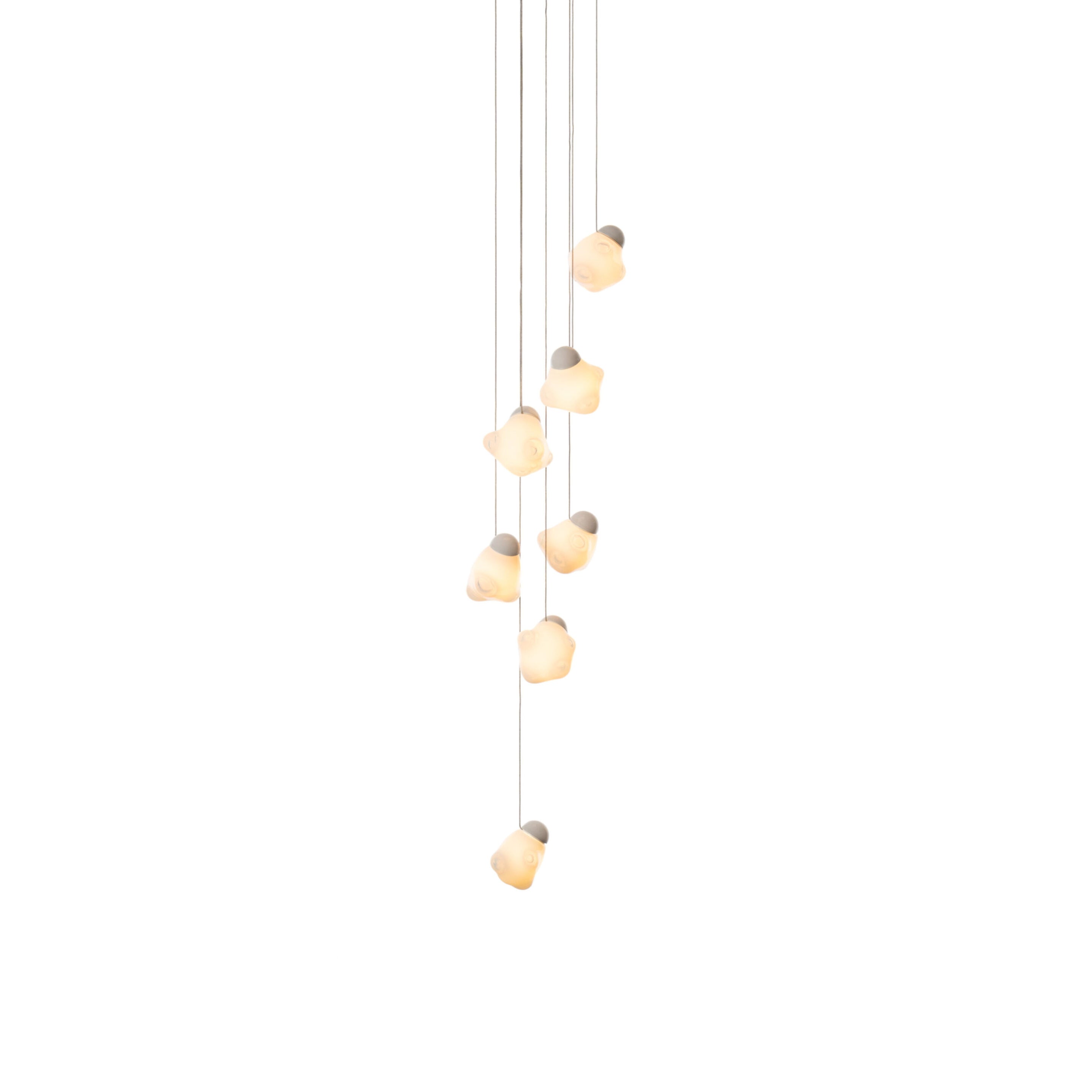 Vasilen Suspension Verre Noir Pier Glacé Minimaliste Moderne
