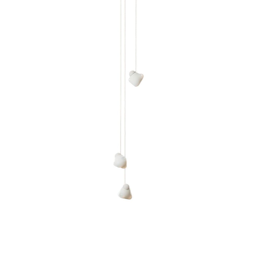 Vasilen Suspension Verre Noir Pier Glacé Minimaliste Moderne