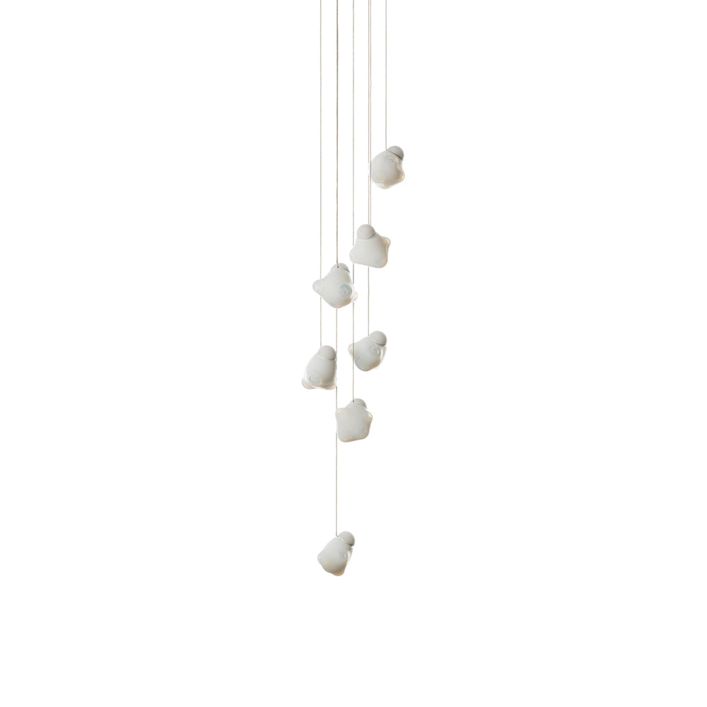 Vasilen Suspension Verre Noir Pier Glacé Minimaliste Moderne