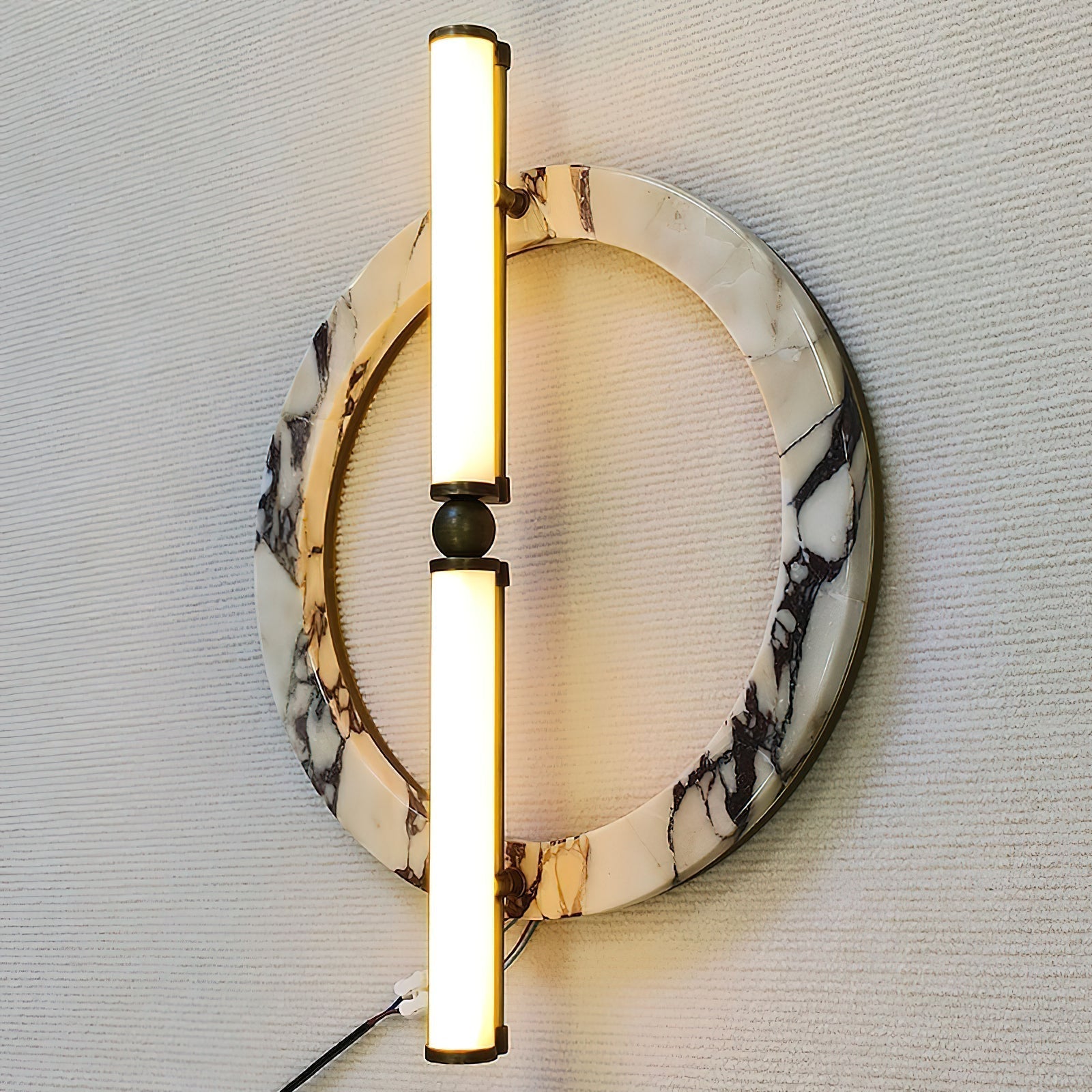 Mymira Applique Murale Marbre Glacé Minimaliste Moderne