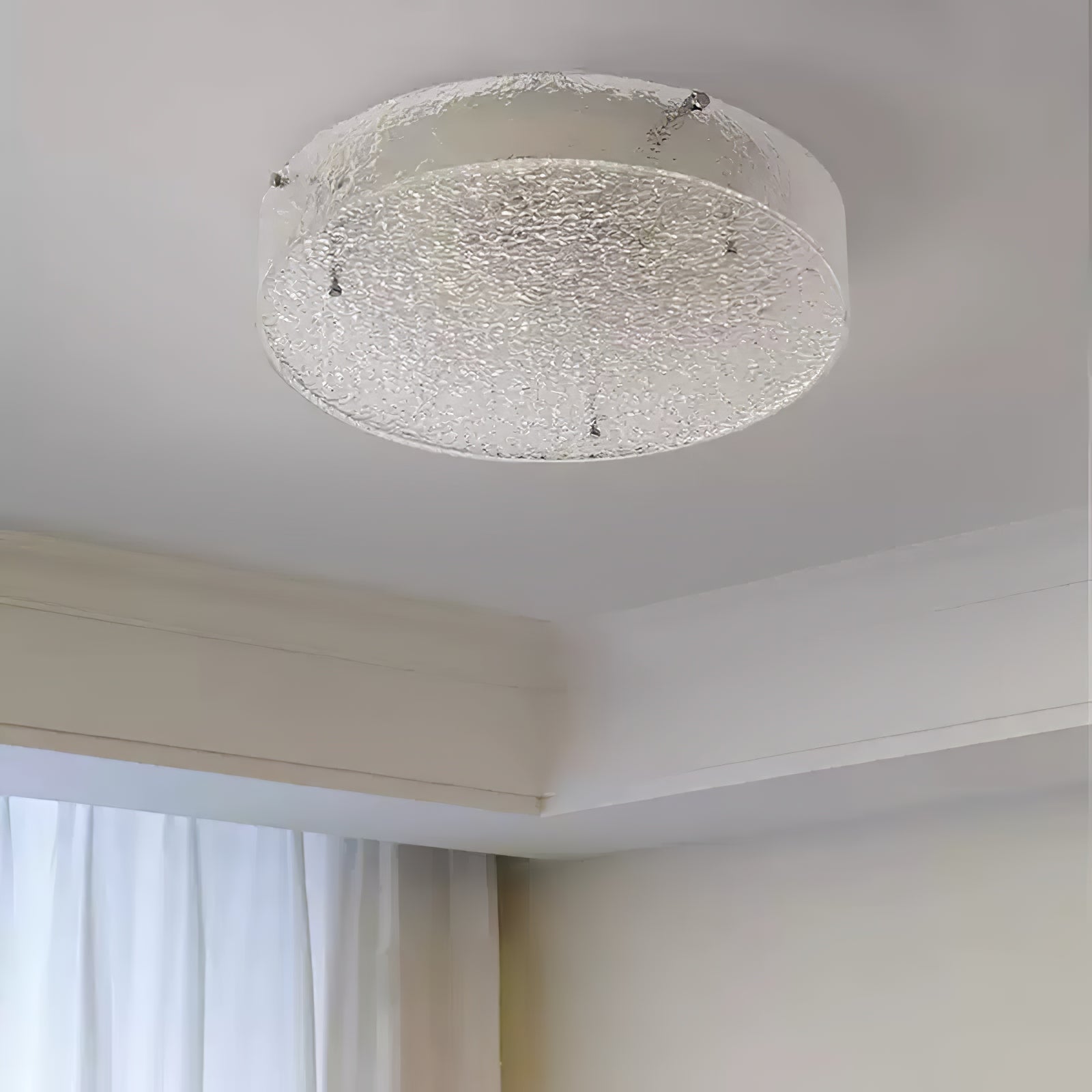 Lustra Plafonnier Élégant en Acrylique Illuminese