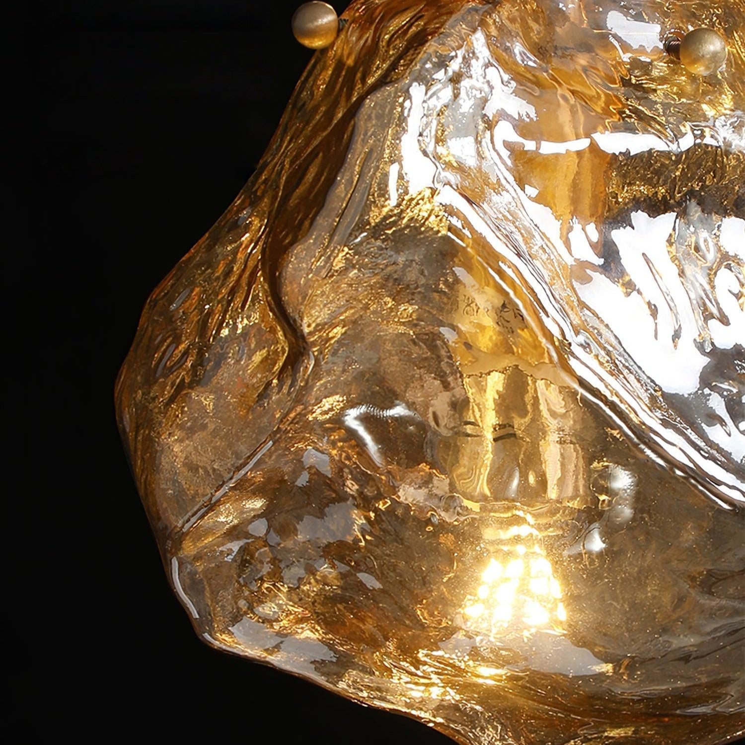 Ice Verre Suspension Luminaire Design