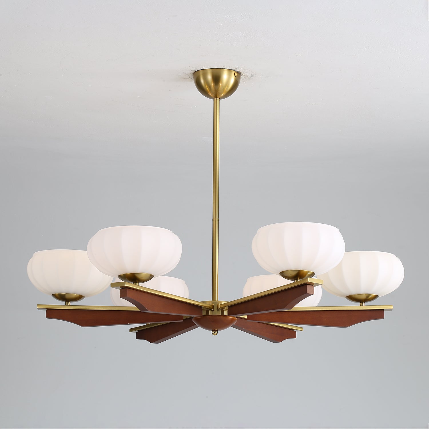 Uzoror Lustre Vintage Traditionnel Élégant en Bois