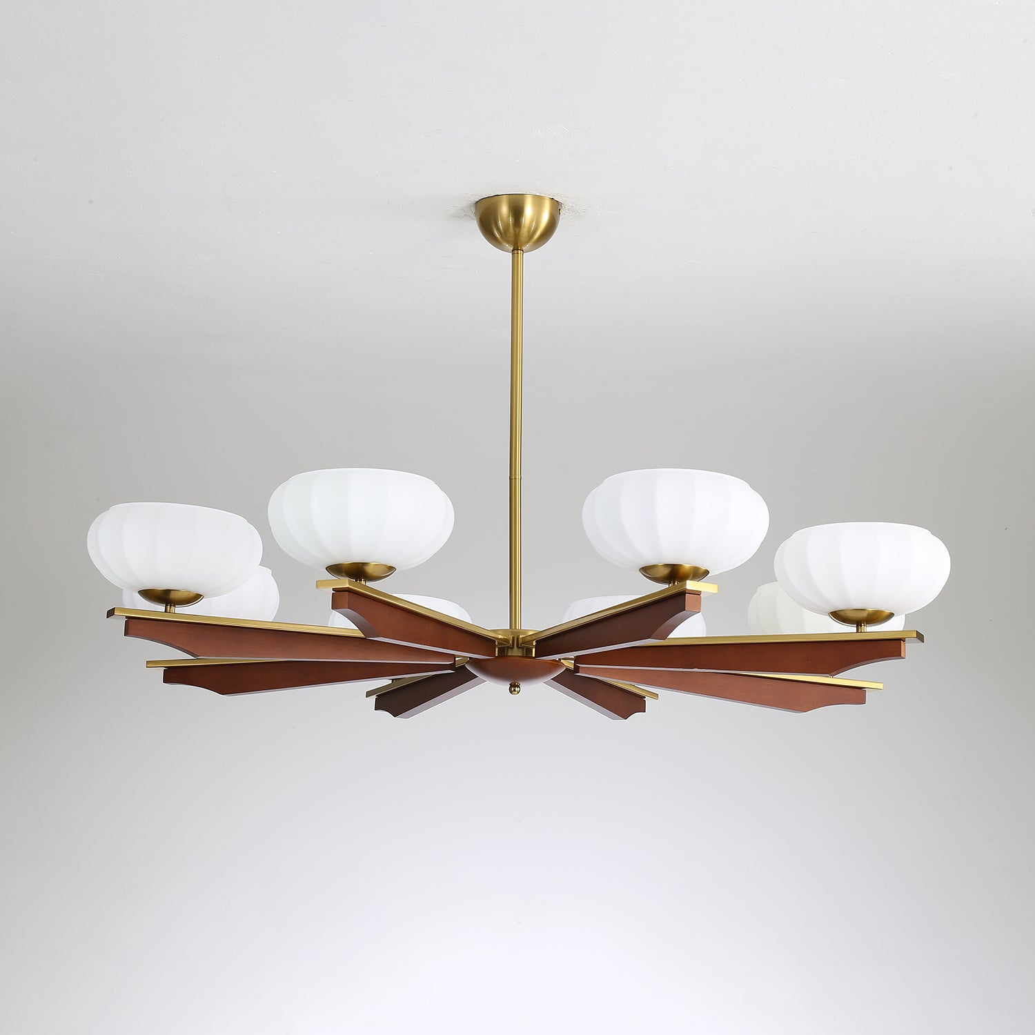 Uzoror Lustre Vintage Traditionnel Élégant en Bois