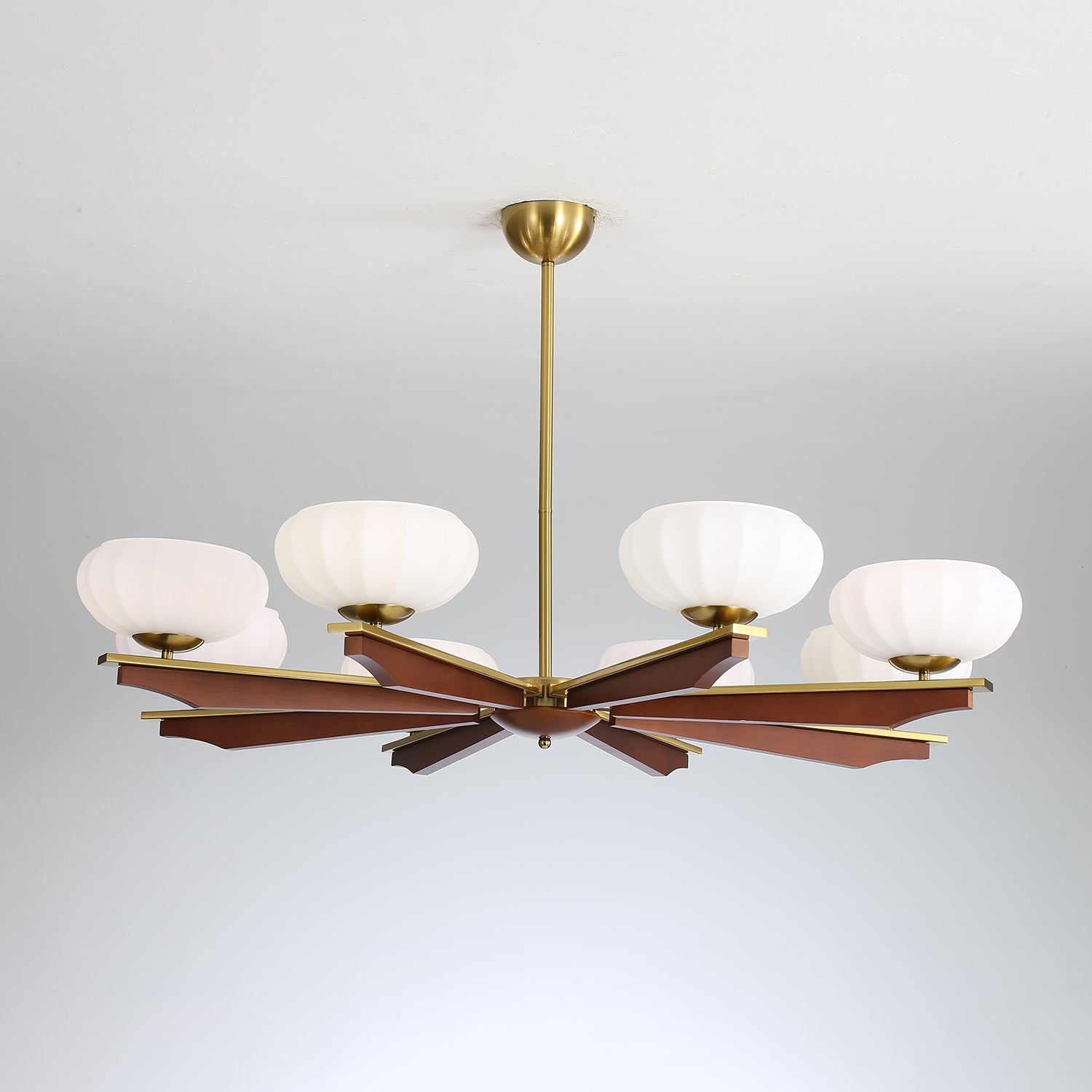 Uzoror Lustre Vintage Traditionnel Élégant en Bois