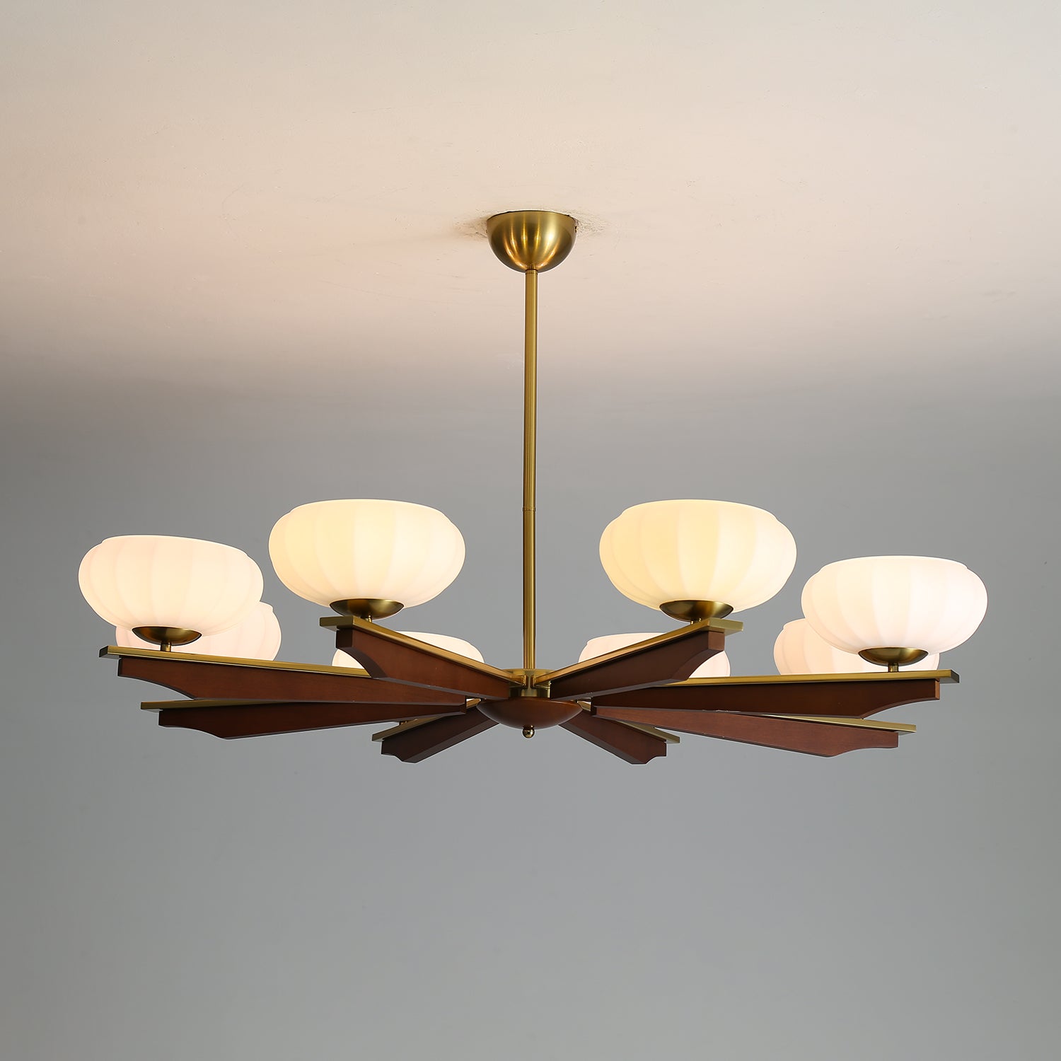 Uzoror Lustre Vintage Traditionnel Élégant en Bois