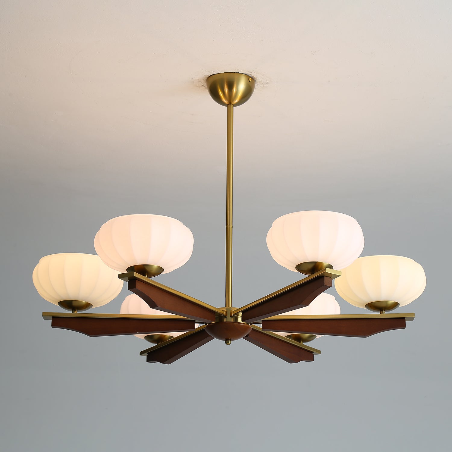 Uzoror Lustre Vintage Traditionnel Élégant en Bois