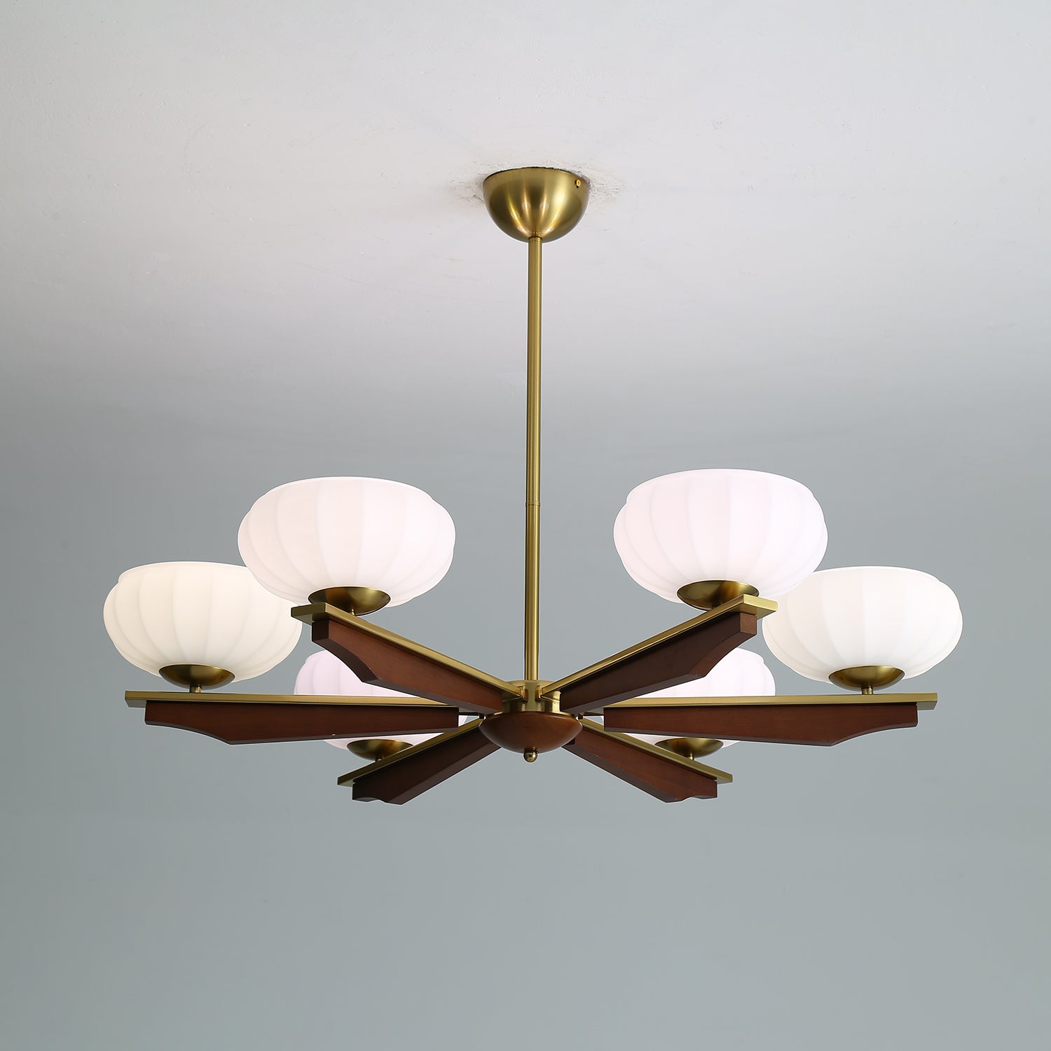 Uzoror Lustre Vintage Traditionnel Élégant en Bois