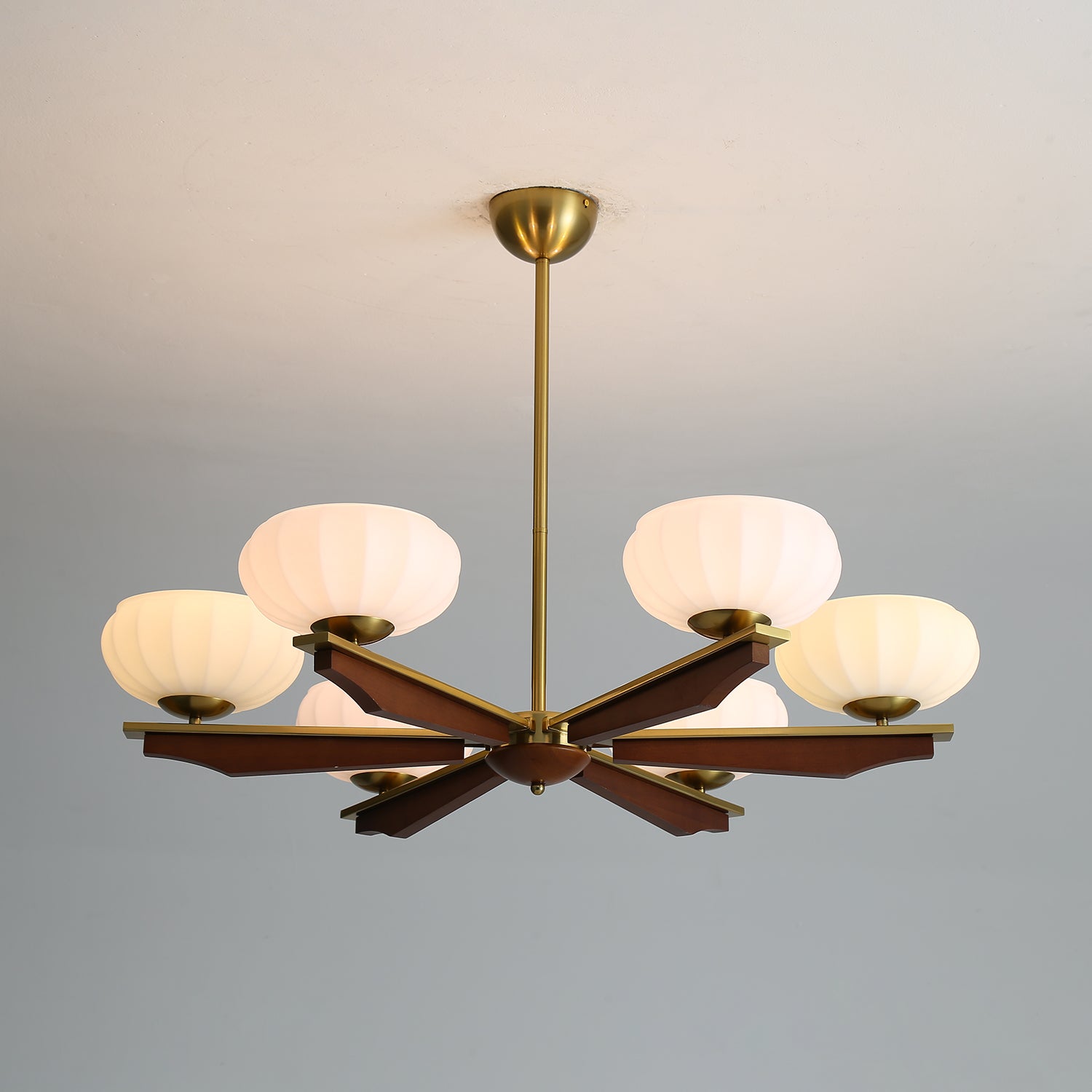 Uzoror Lustre Vintage Traditionnel Élégant en Bois