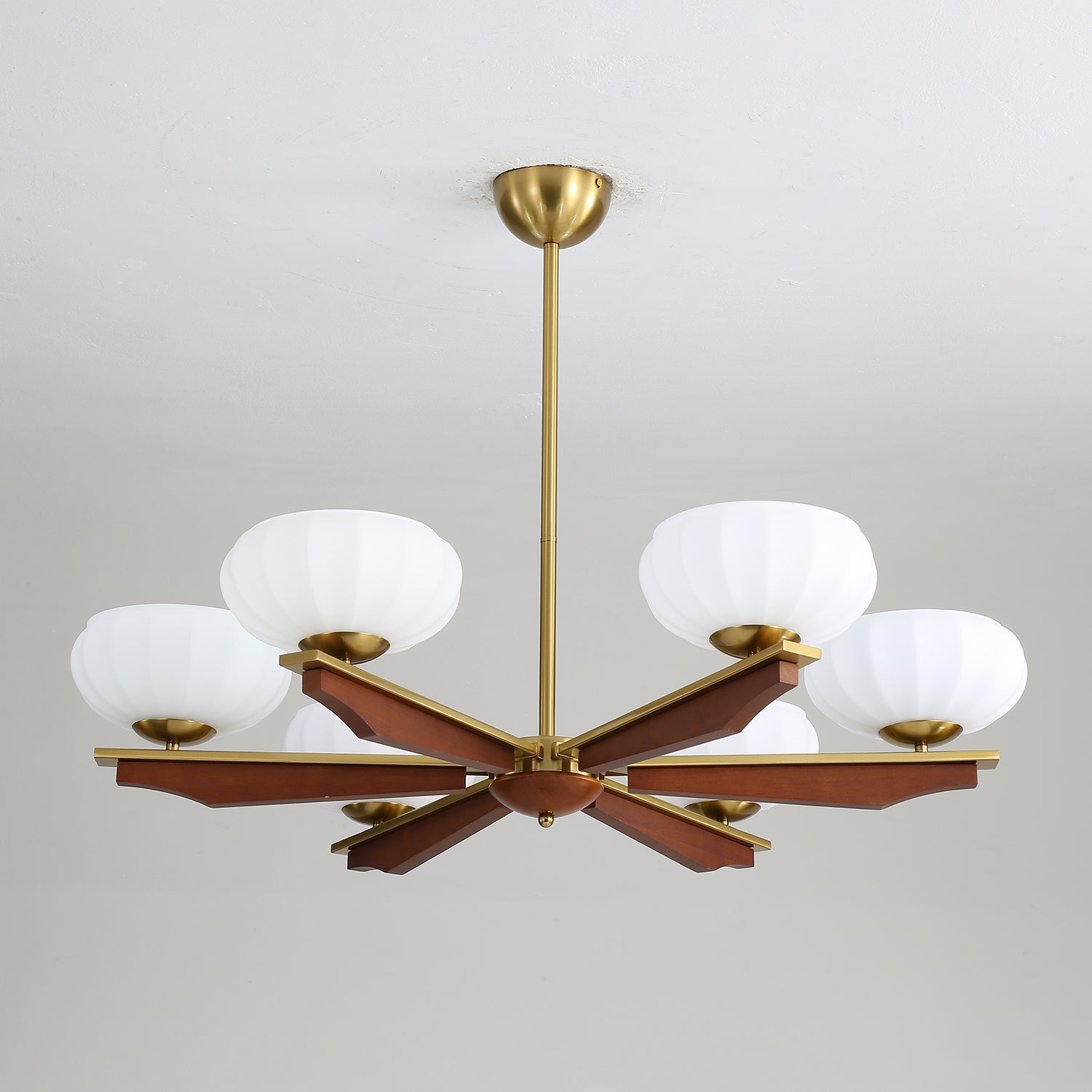 Uzoror Lustre Vintage Traditionnel Élégant en Bois