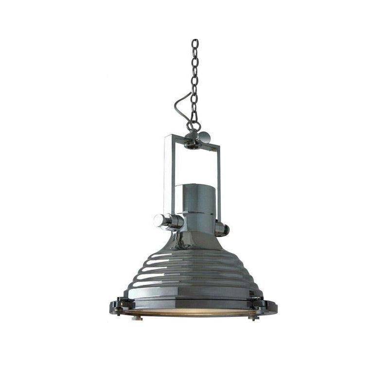 Solara Lampe Suspendue en Laiton Industrielle
