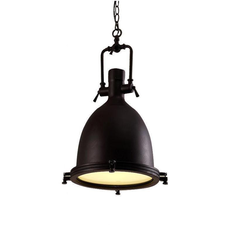 Solara Lampe Suspendue en Laiton Industrielle
