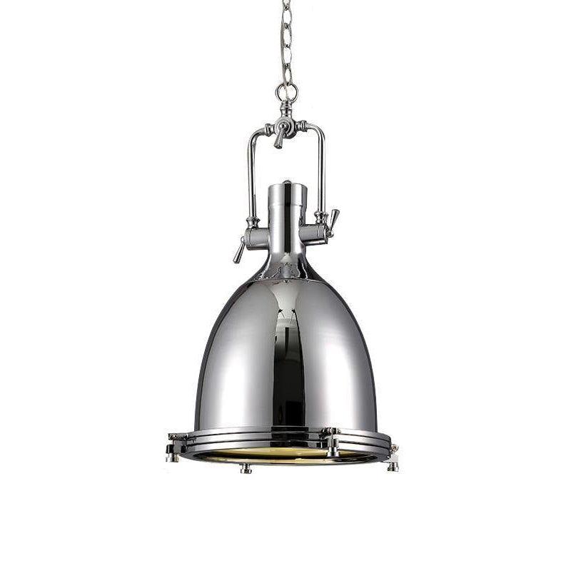 Solara Lampe Suspendue en Laiton Industrielle