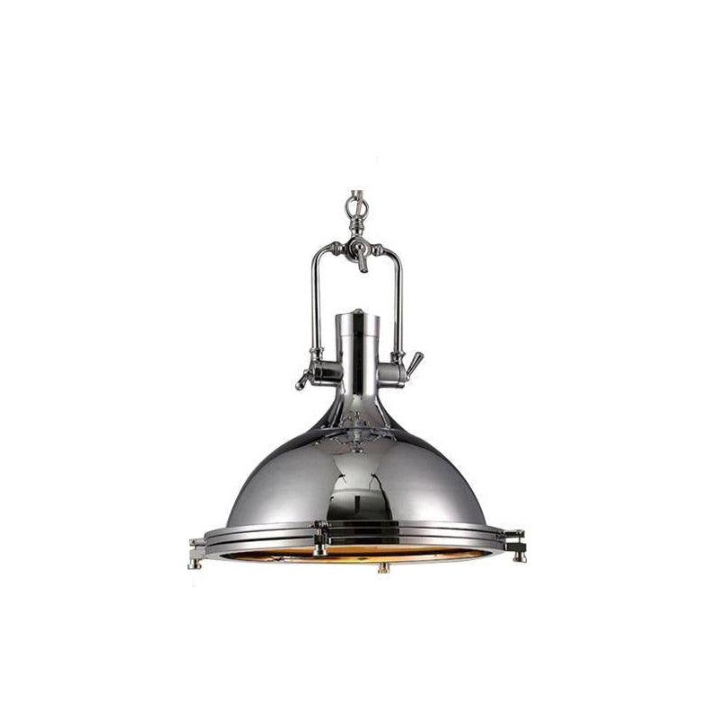 Solara Lampe Suspendue en Laiton Industrielle