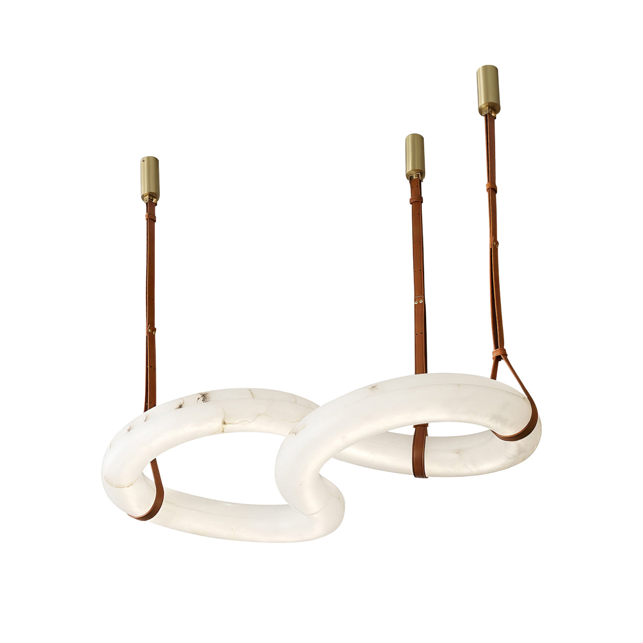 Althaen Lustre Albâtre Marron Luxe Postmoderne