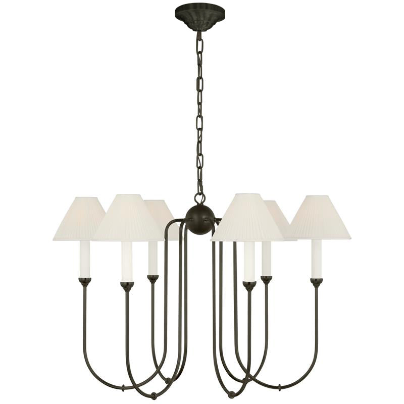 Cotalisra Lustre Métal Tissu Industriel Vintage